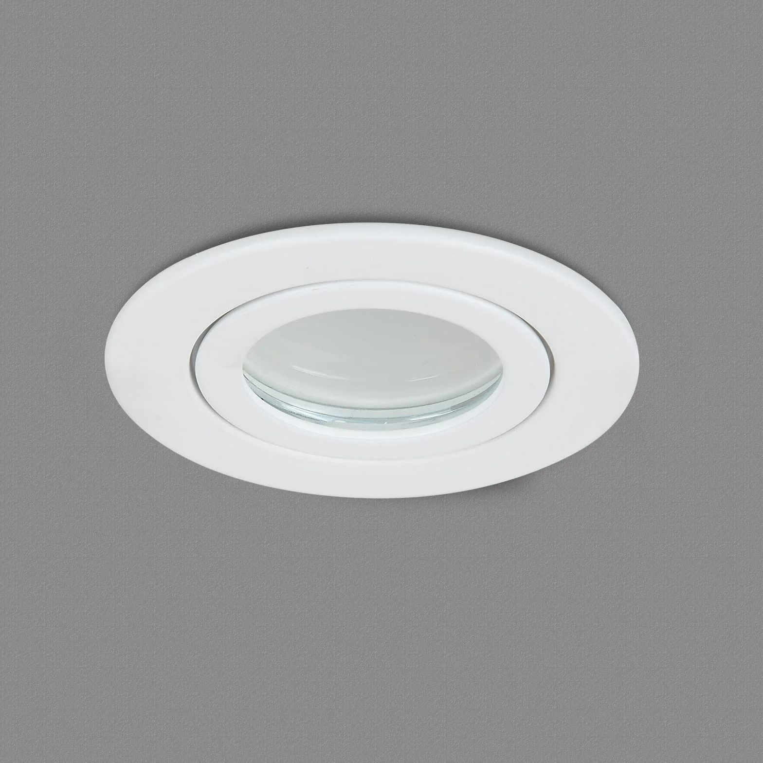HCFEI | Faretto da incasso a LED Bianco 5W | 35mm di profondità d'incasso | Ø60mm di diametro del foro | Faretto regolabile per soggiorno, bagno | 230V | IP44 | Bianco neutro 4000K | SET 3