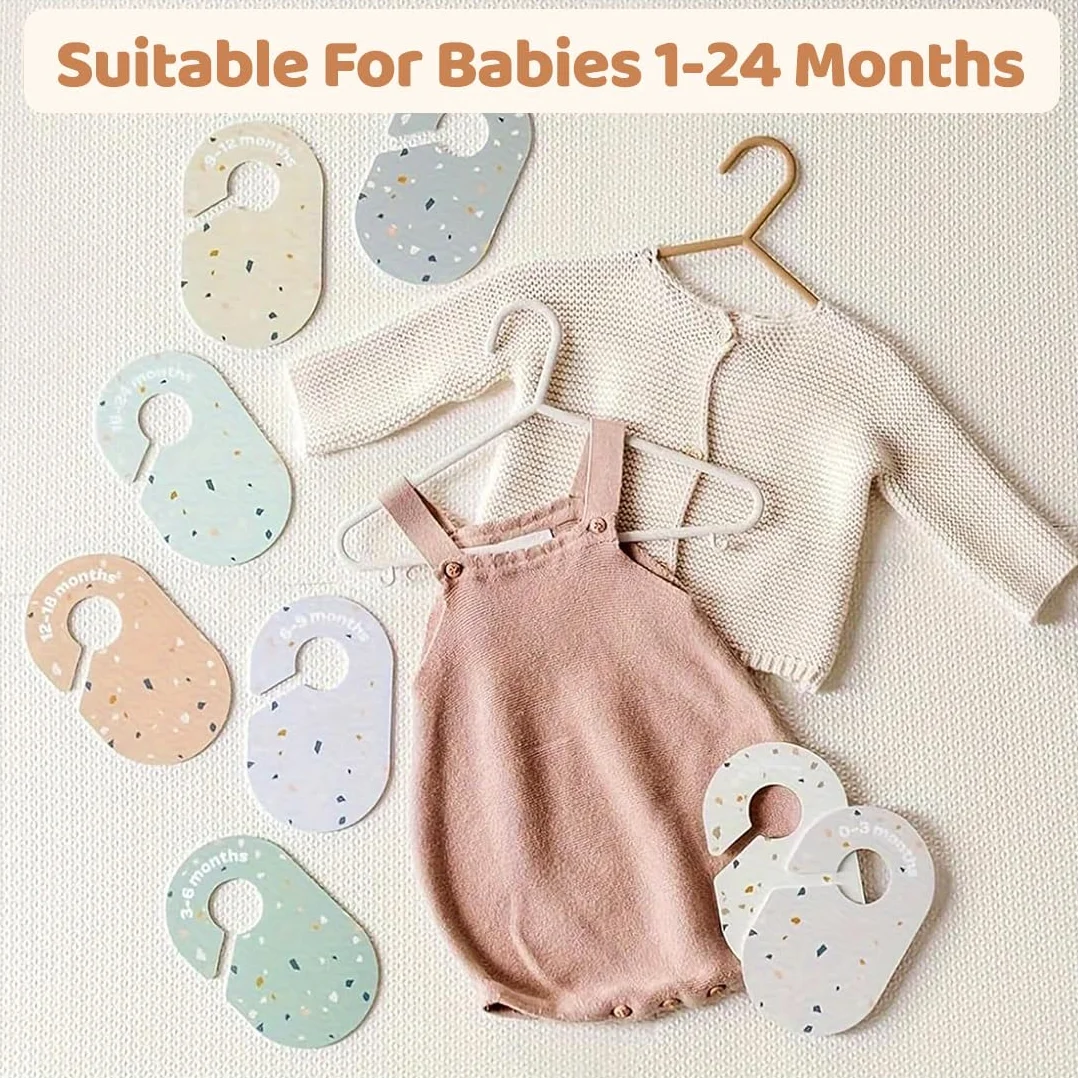 Divisori Armadio Bambini Legno Neonato 24 Mesi 8pz