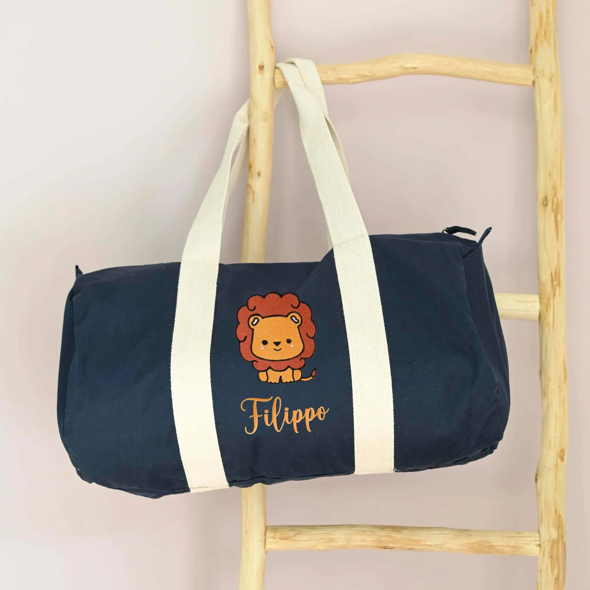 Borsa Parto Ospedale Mamma Personalizzabile XXL 100% Cotone, Prodotto Italiano