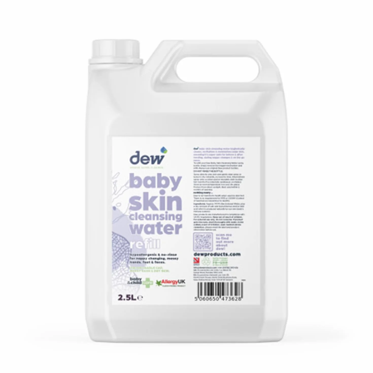 Dew Acqua detergente per bambini ipoallergenica spray acido ipocloroso 2,5 l