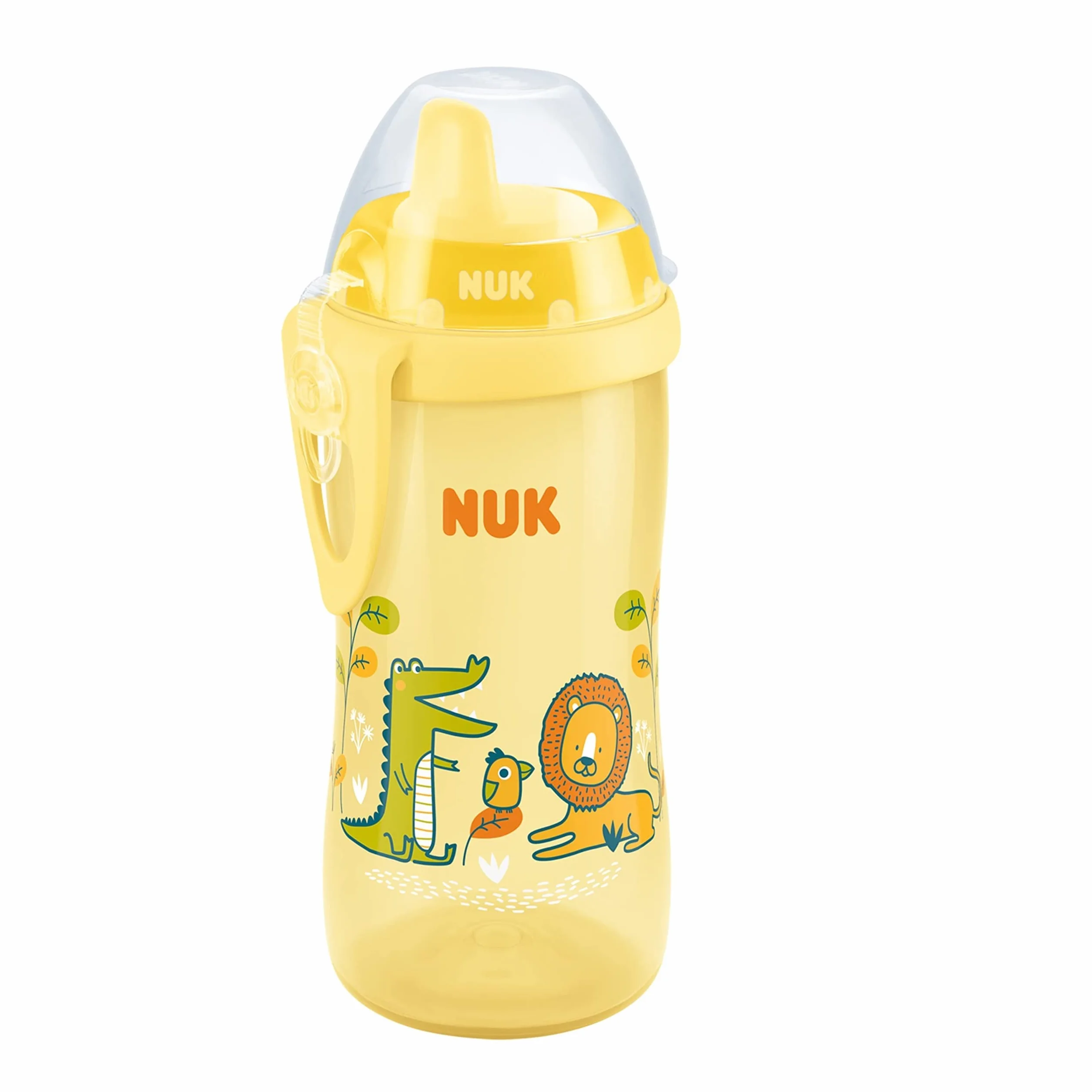 NUK First Choice Kiddy Cup 300 ml bez BPA tazza per imparare a bere a prova di perdite 12 mesi