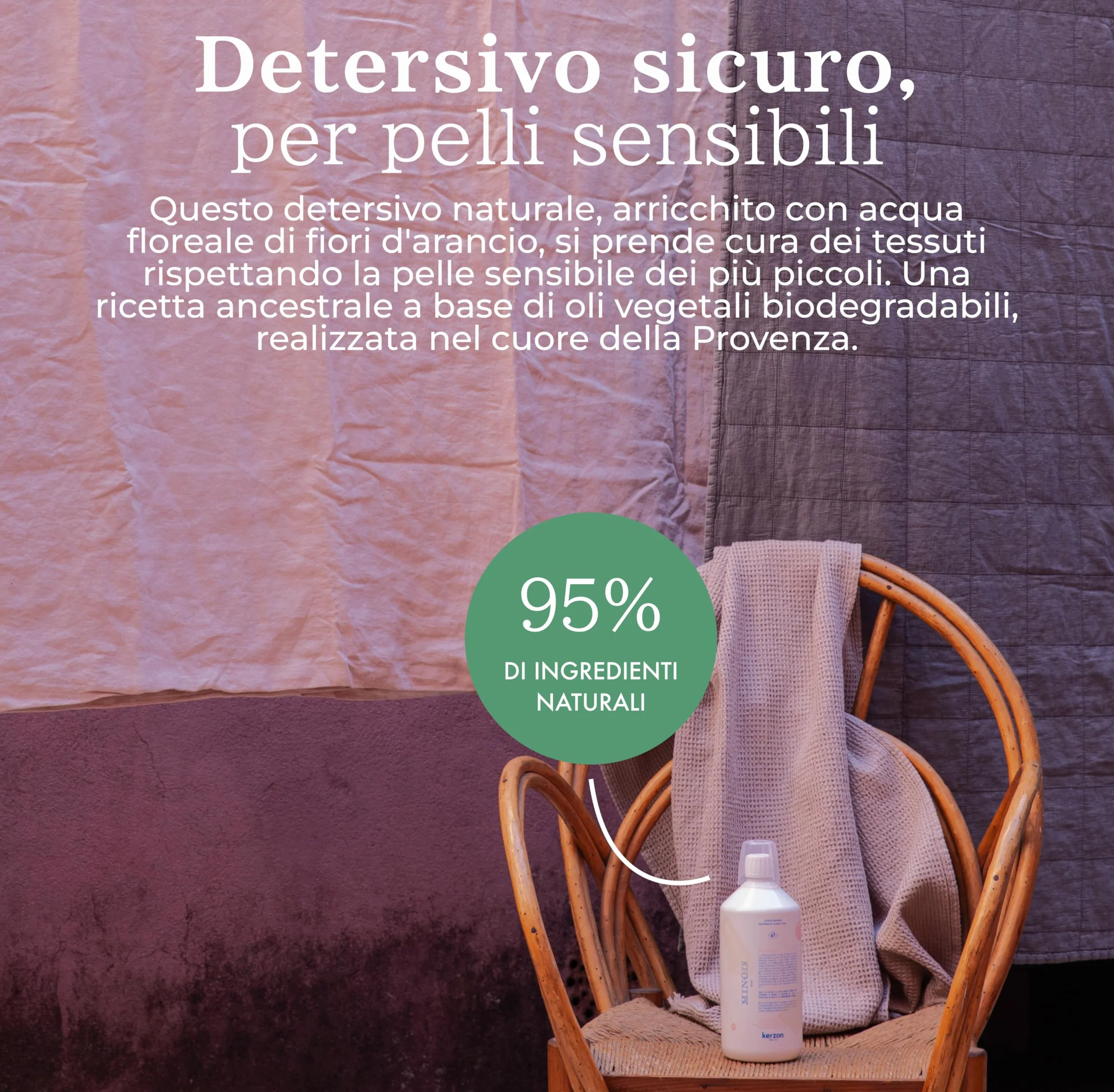 MINOIS PARIS Detersivo Naturale per Bebè 22 Lavaggi Made in France