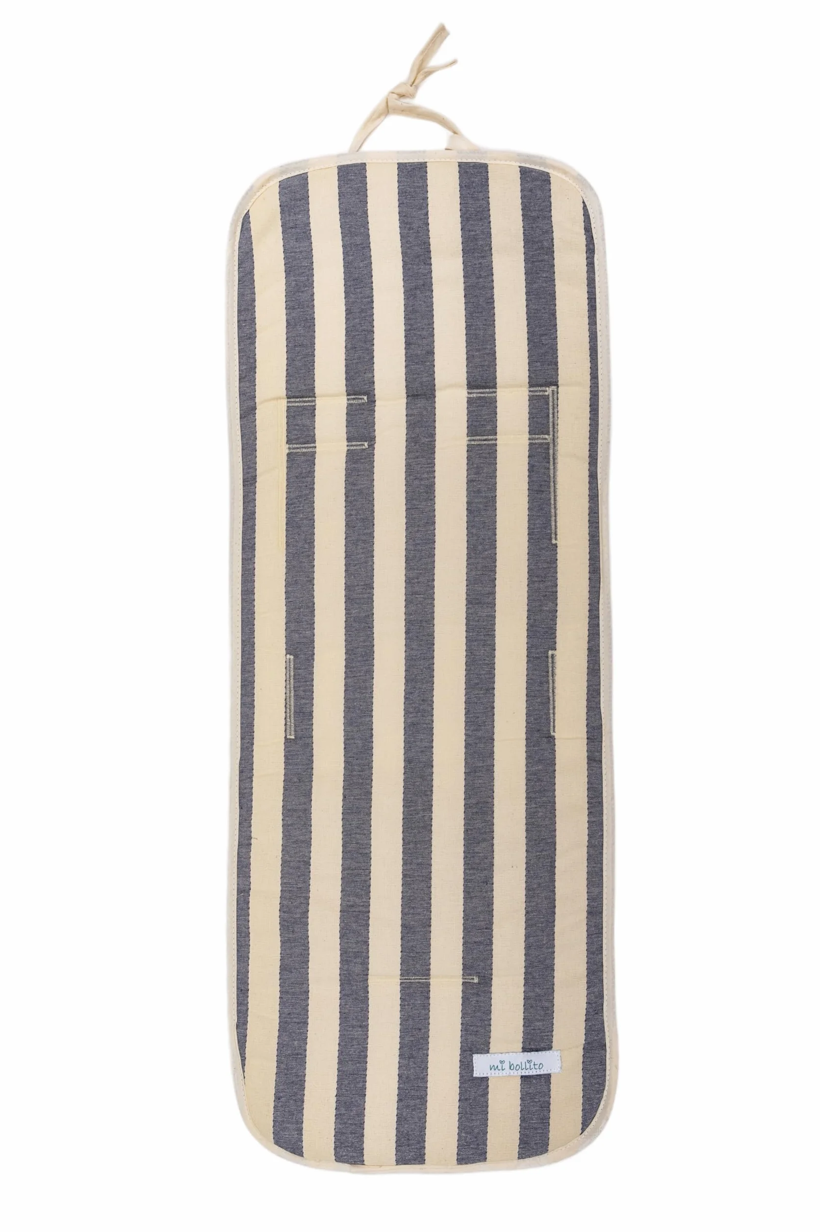 Materassino universale 100% cotone traspirante per passeggini Made in Spagna Blu