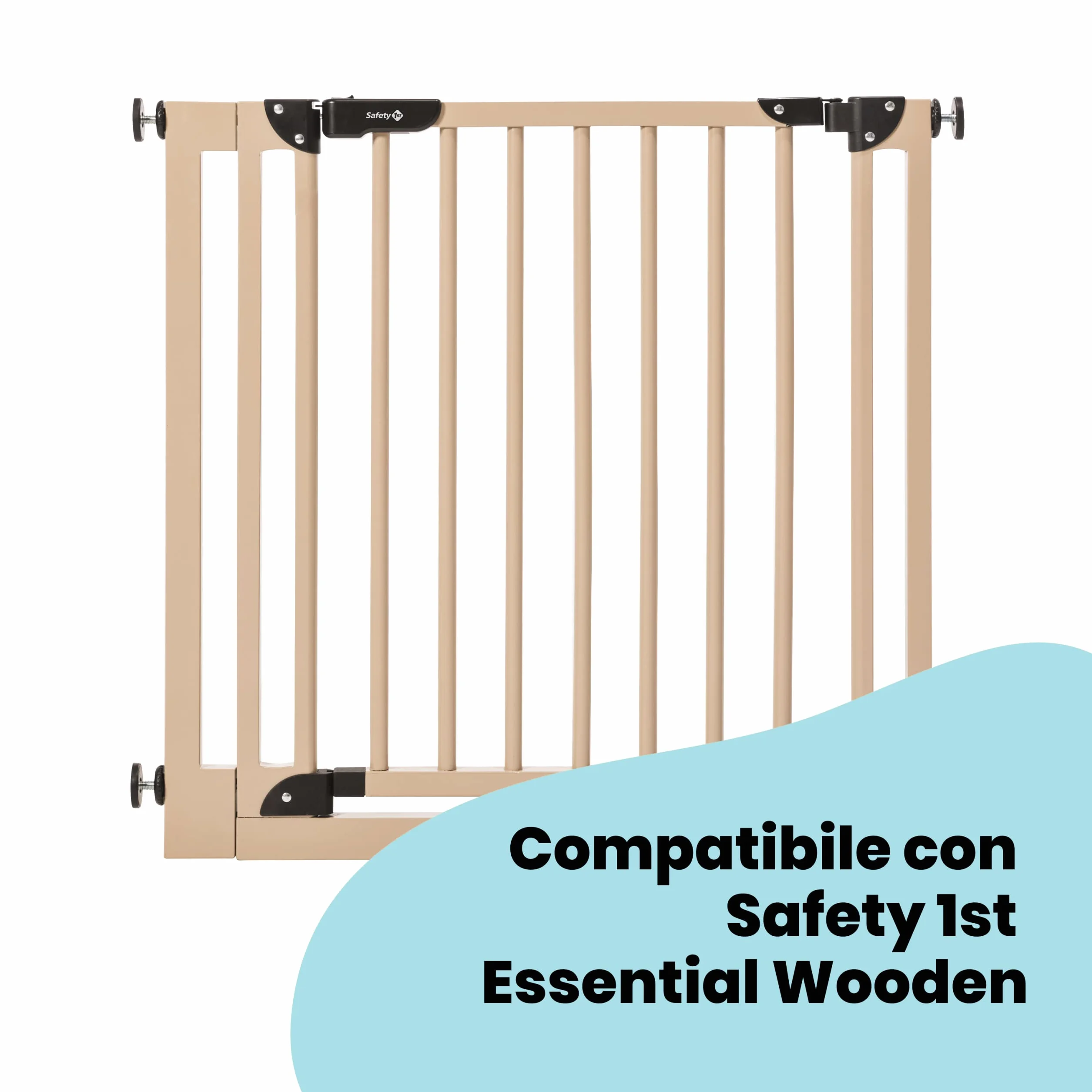 Safety 1st Estensione Cancelletto di Sicurezza 7 cm Prolunga Compatibile Essential Wooden Legno Naturale