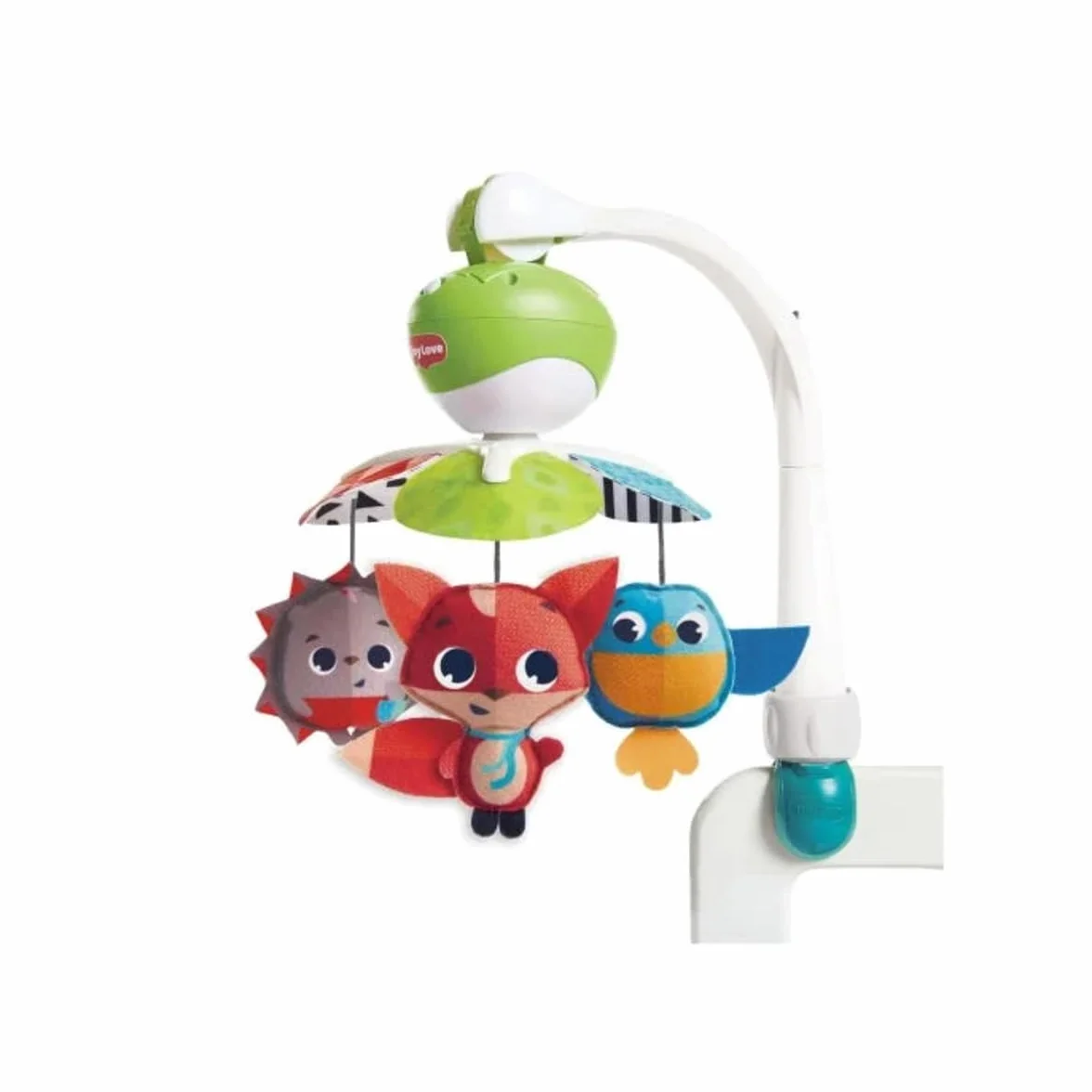 Tiny Love Take A Long Mobile 3 in 1 Giostrina Culla Musicale Portatile, 0+ Mesi, Attacchi Universali, 30 Minuti Musica, Meadow Days