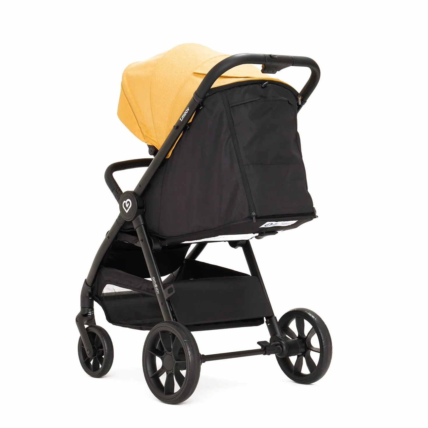 Moov Passeggino Leggero Nero Compatto Ruote Ammortizzate