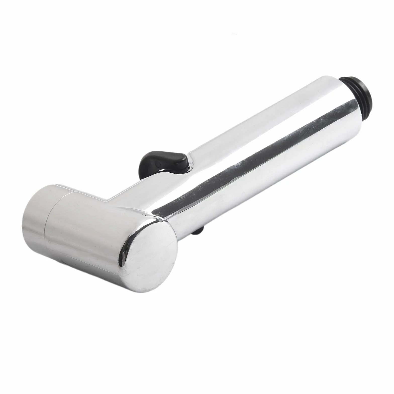 Spruzzatore portatile per bidet in ABS, soffione doccia con pressione regolabile, argento