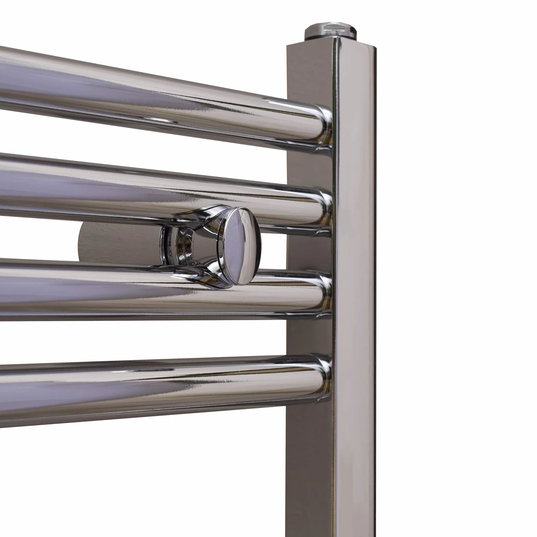 Termoarredo Scaldasalviette Dritto Acciaio Cromato 60x70 cm