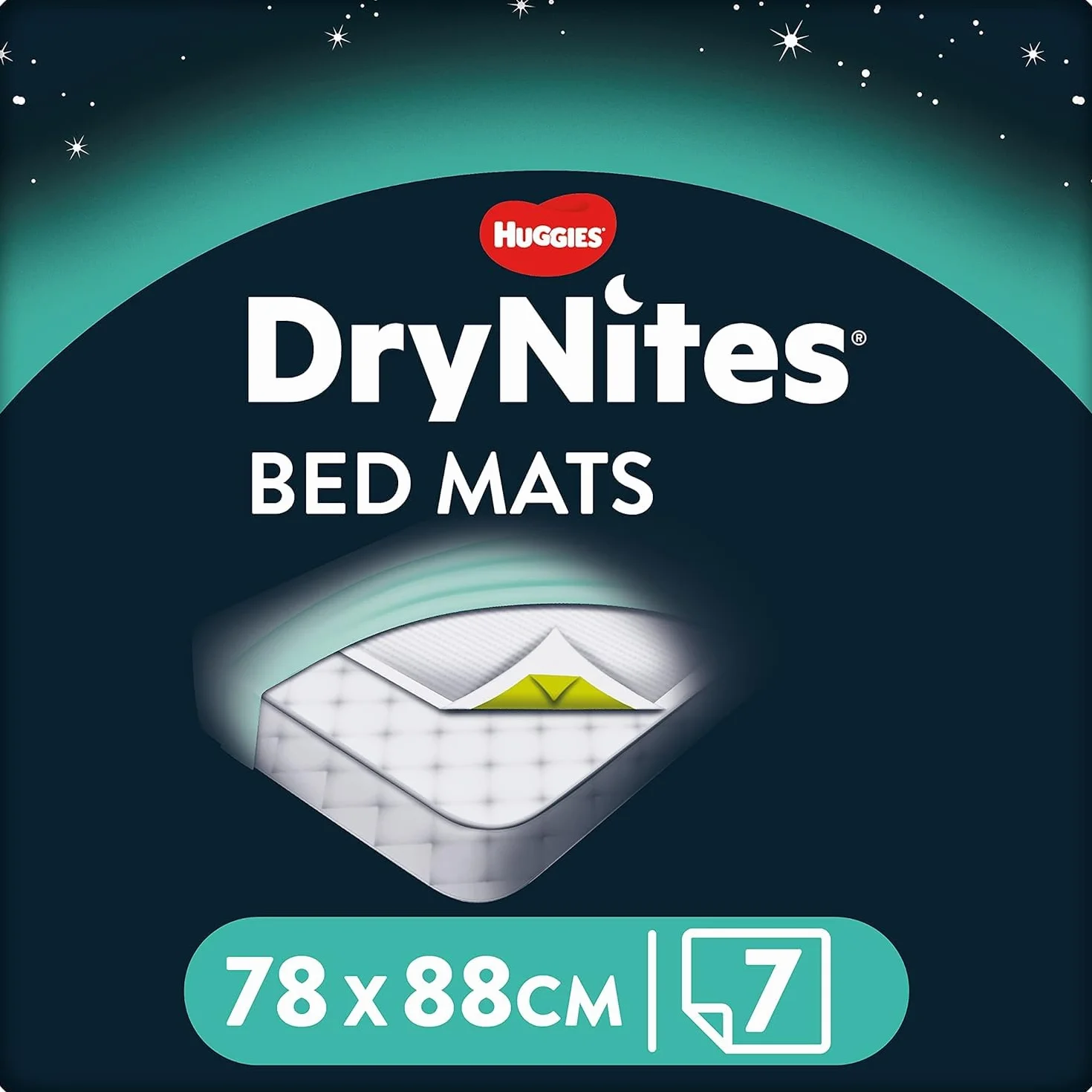 Huggies DryNites Traversine Letto Assorbenti – Protezione Notturna Bambini, 28 Pezzi