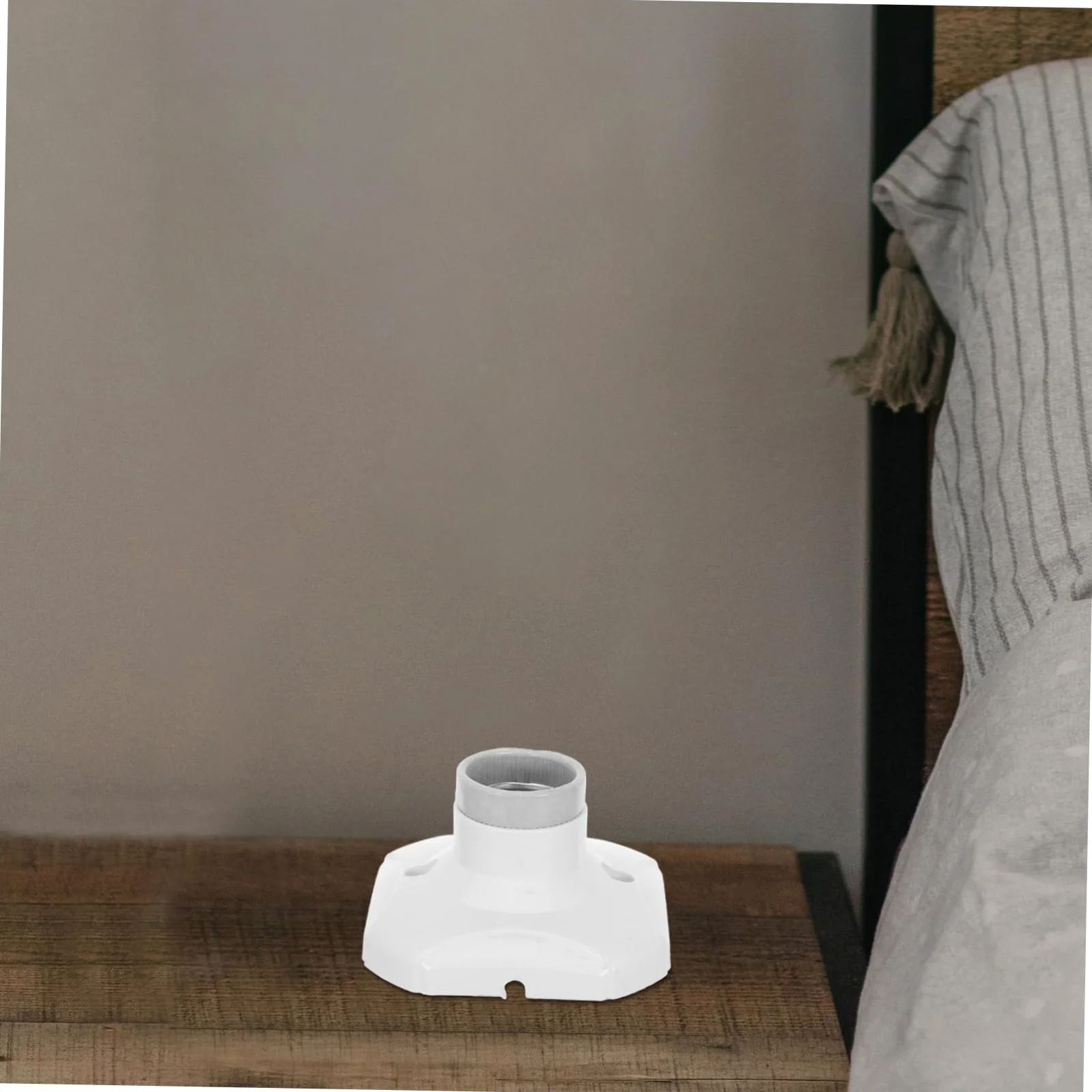 Uonlytech Portalampada E27 in Ceramica Bianca, 20 Pezzi, 250v, Installazione Facile, Base per Plafoniera e Sospensione, per Casa e Negozi