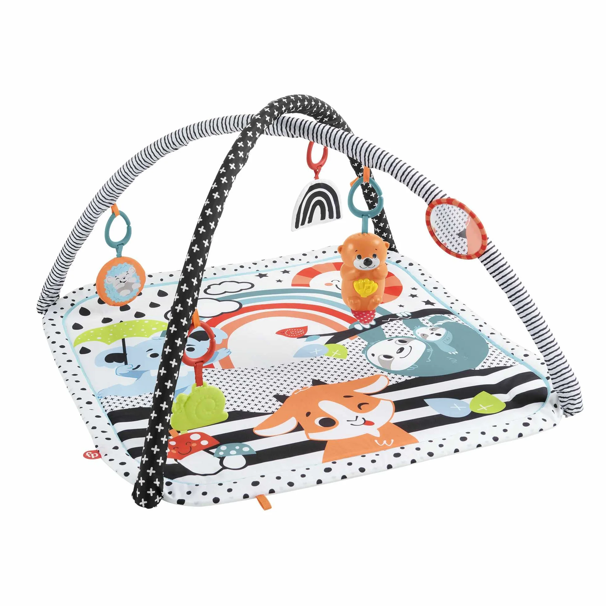 Fisher-Price Palestrina Musicale 3 in 1 per neonati con luci e suoni, giocattolo sensoriale 0+ anni HPF39