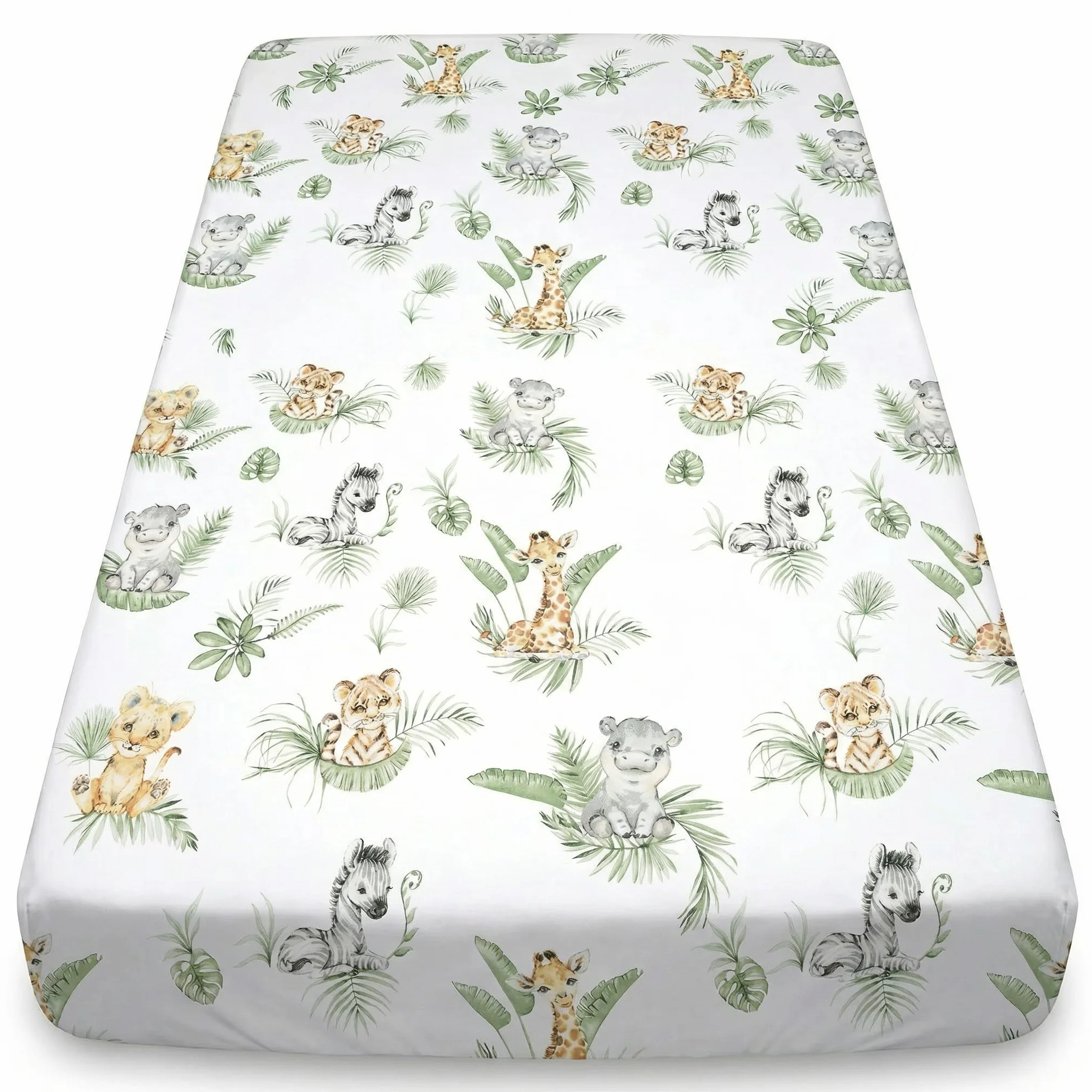Baby Safe Coprimaterasso Lettino 60x120 100% Cotone Oeko-Tex Made in Europe