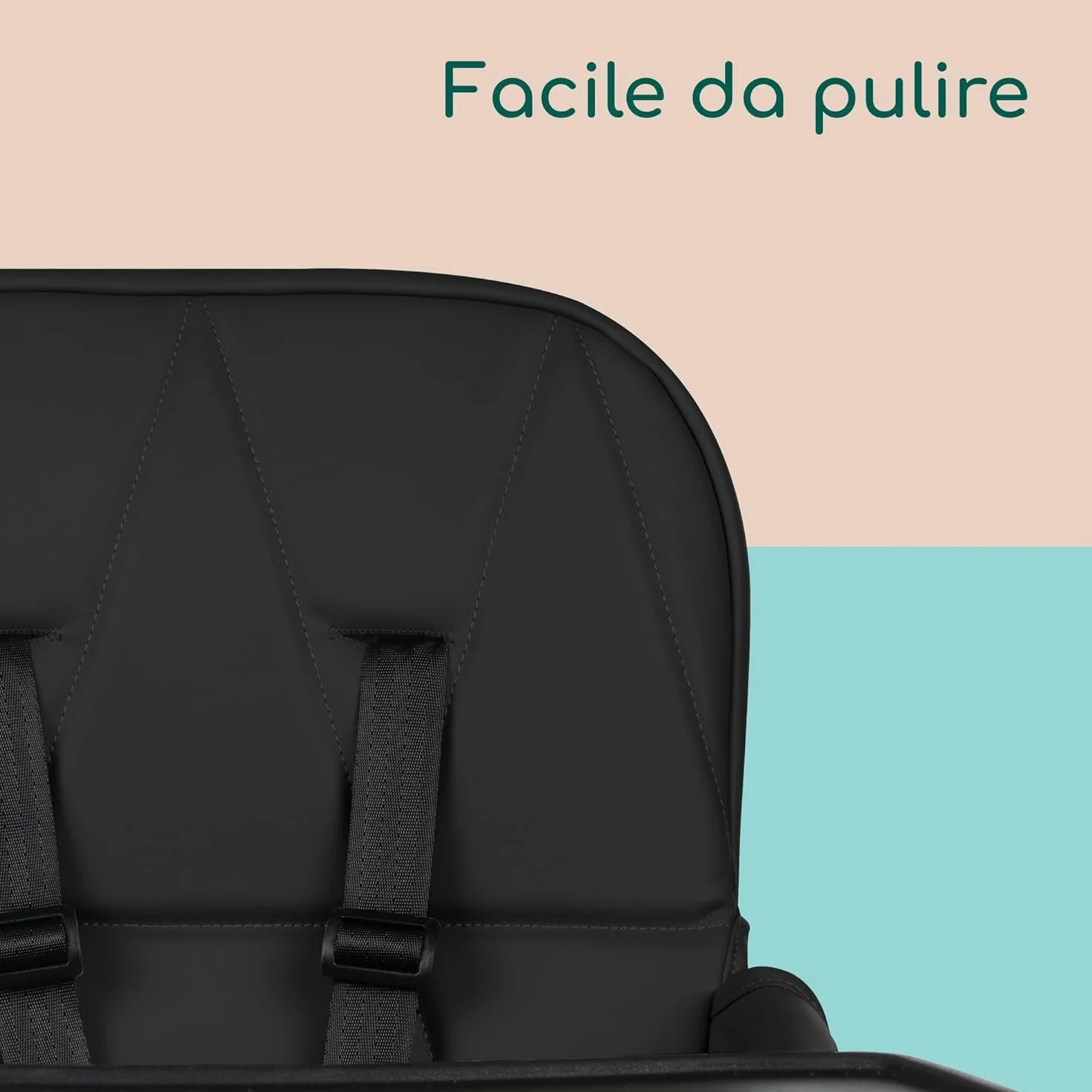 Bebeconfort Lily Seggiolone Pappa Pieghevole Viaggio, 6 mesi-3 anni, 9-15 kg, 4 kg, Tinted Graphite