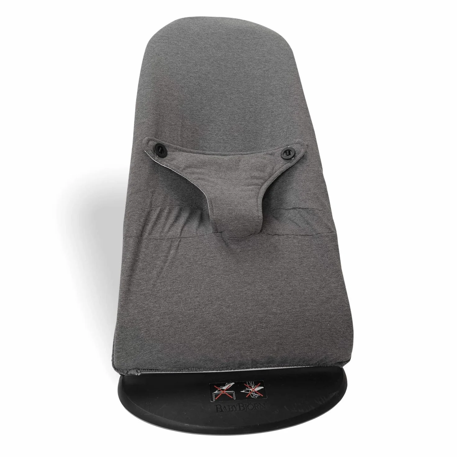 BabyBjörn Fodera per amaca anallergico ipermorbido traspirante Balance Soft Bliss antracite