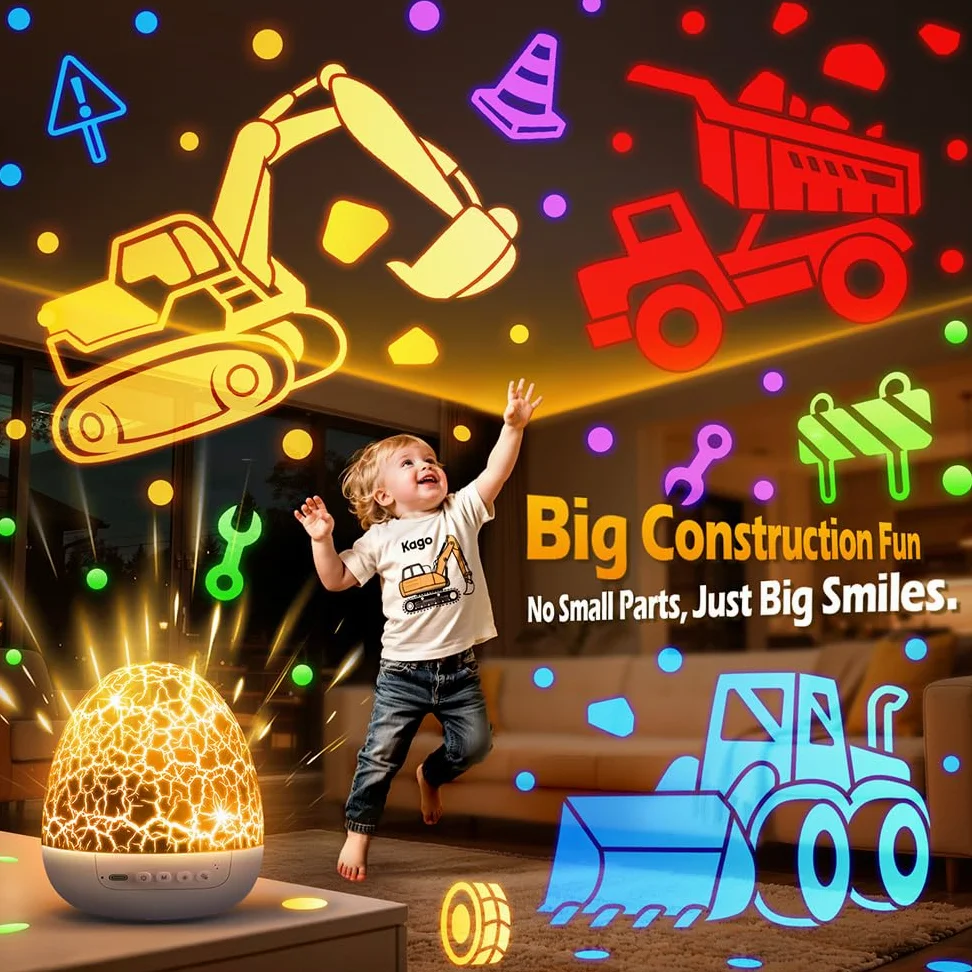 Staryou Luce notturna proiettore 15 musica luce notturna cielo stellato proiettore bambini,6 film