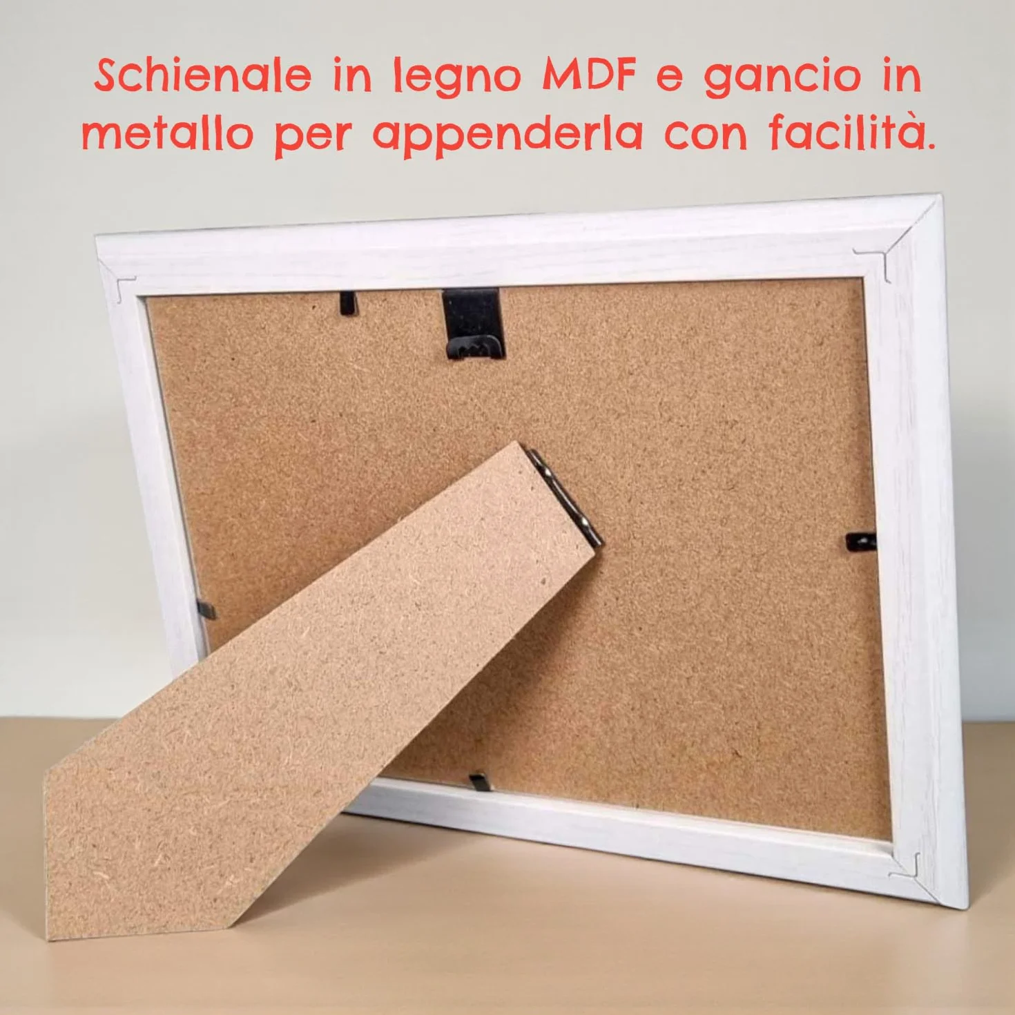 Regalo Nonna Cornice 13x18 Legno Scritto Super Nonna TVB Cuoricini Cornici Foto Bianca Idea Regalo Compleanno Nonni Portafoto Tavolo Parete