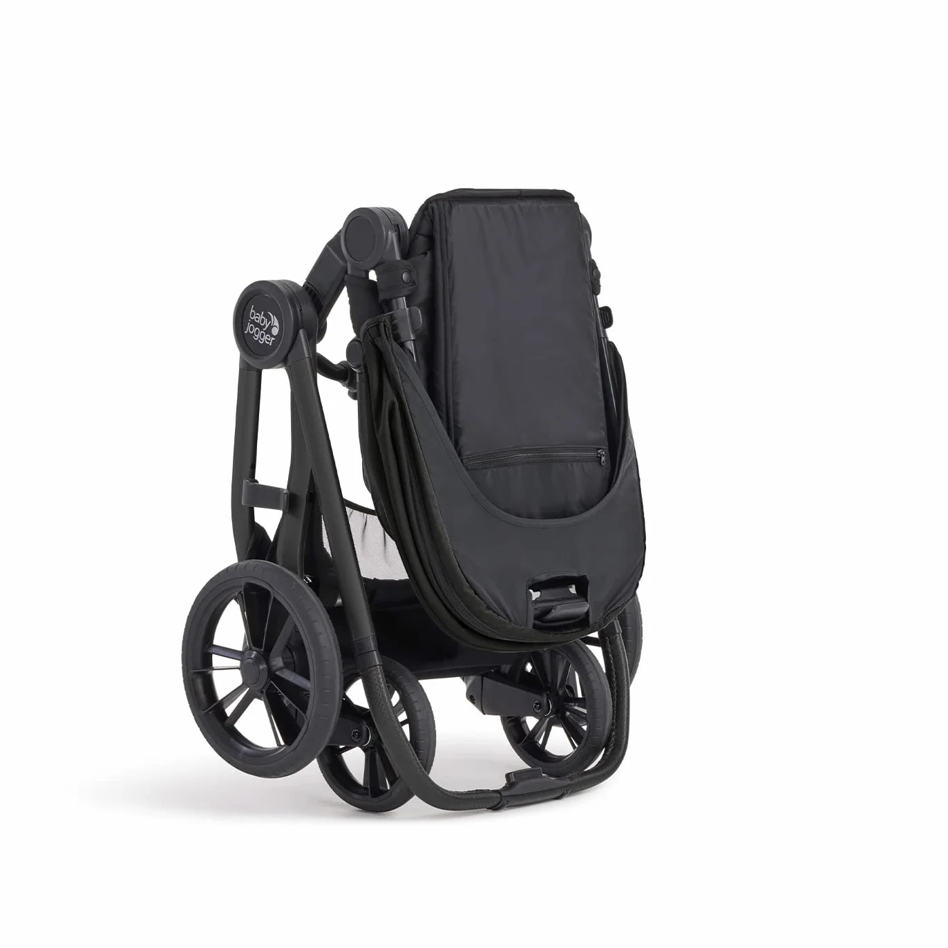 BABY JOGGER City Sights carrozzina passeggino due in uno seduta reversibile compatto leggero 22 kg Rich Black
