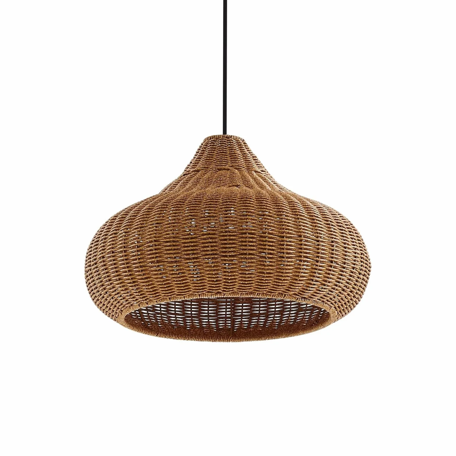 Lucande lampada da esterni dimmerabile (Country) colore Ocra, in Legno Sospensione