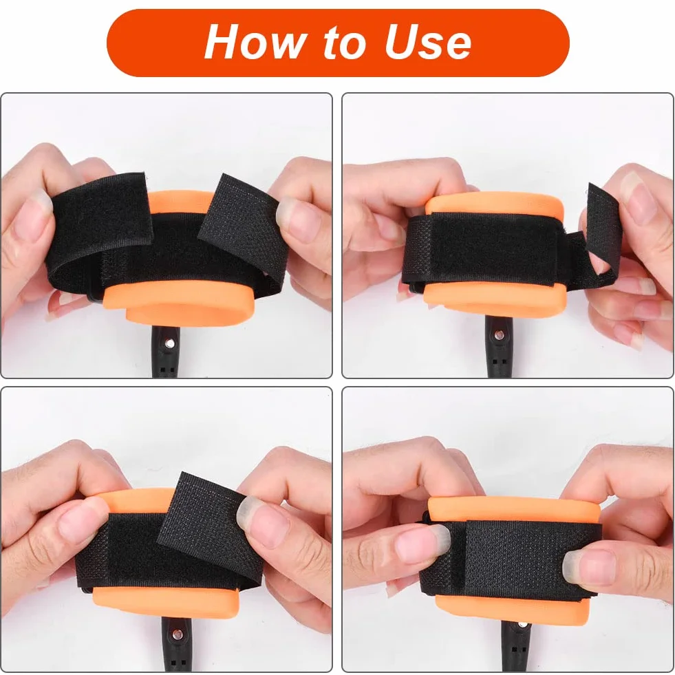 AOMIG Bracciale Sicurezza Bambino 2.5M Anti-Perso Guinzaglio Polso Arancia