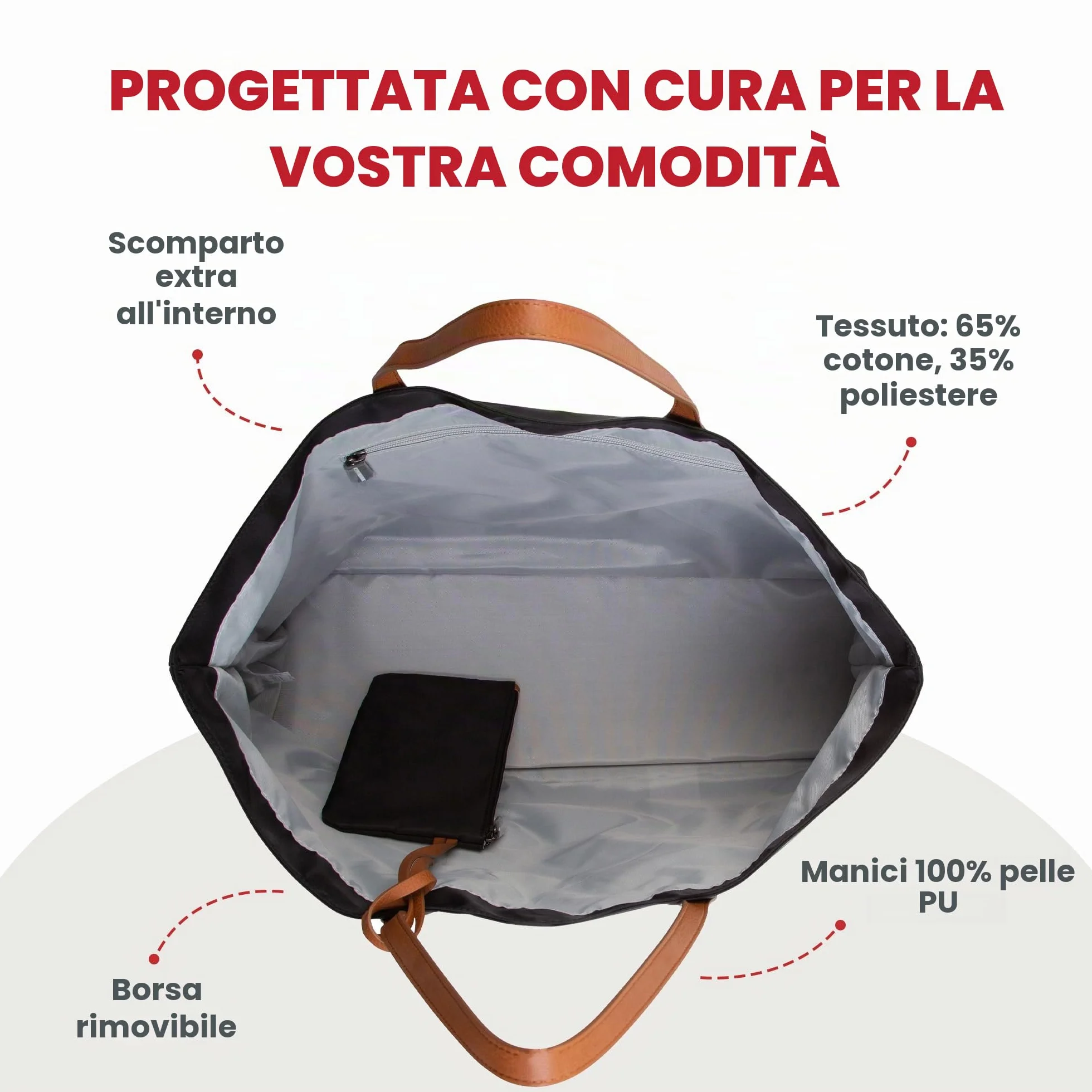 CHILDHOME Family Bag Borsa Fasciatoio Borsa da Viaggio Weekend Grande Capacità Nero e Oro