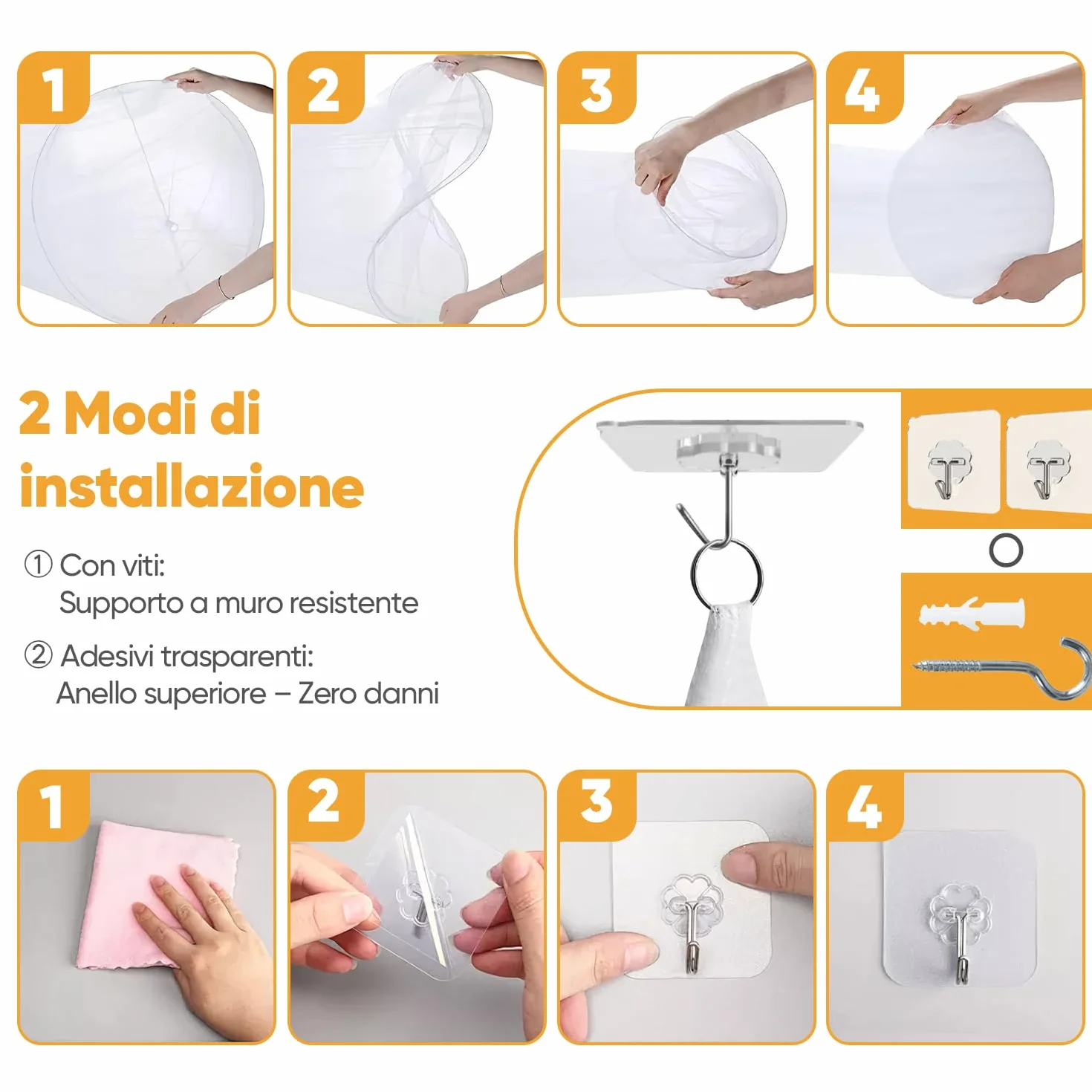 Sekey XXL Moustiquaire pour Lits Simples à Doubles, Protection Anti-Insectes, 60x250x1200cm, Blanc