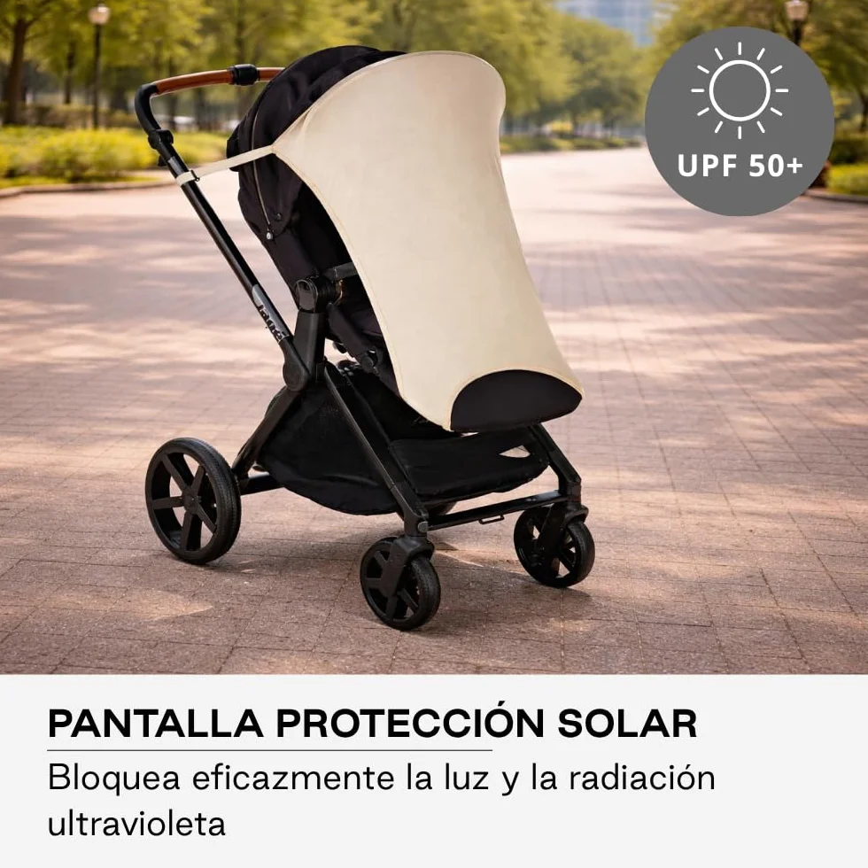 Jané Telo Sole Passeggino UPF 50+ Protezione UV Universale Elastico Beige