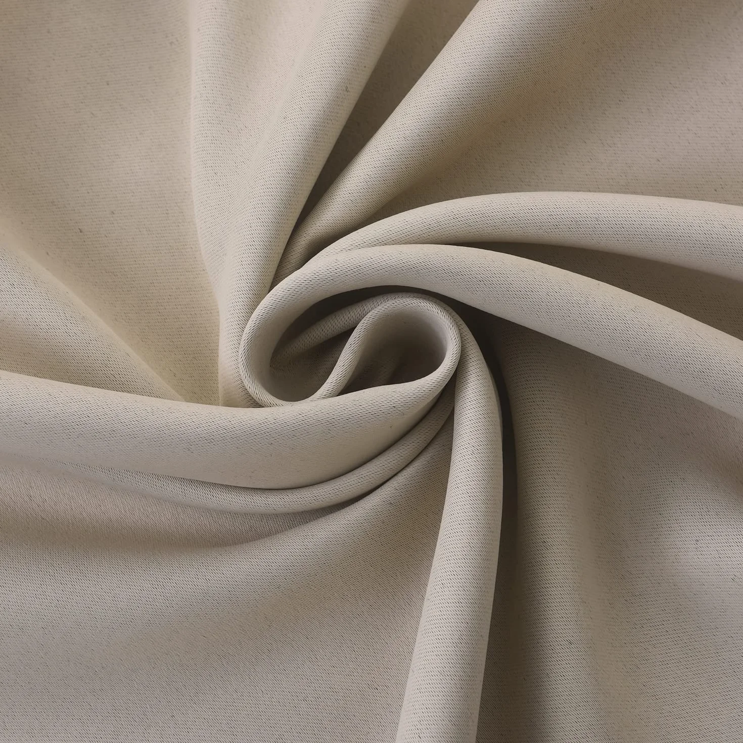 Tende a doppio strato con tulle trasparente ricamato 132 x 243 cm beige GYROHOME
