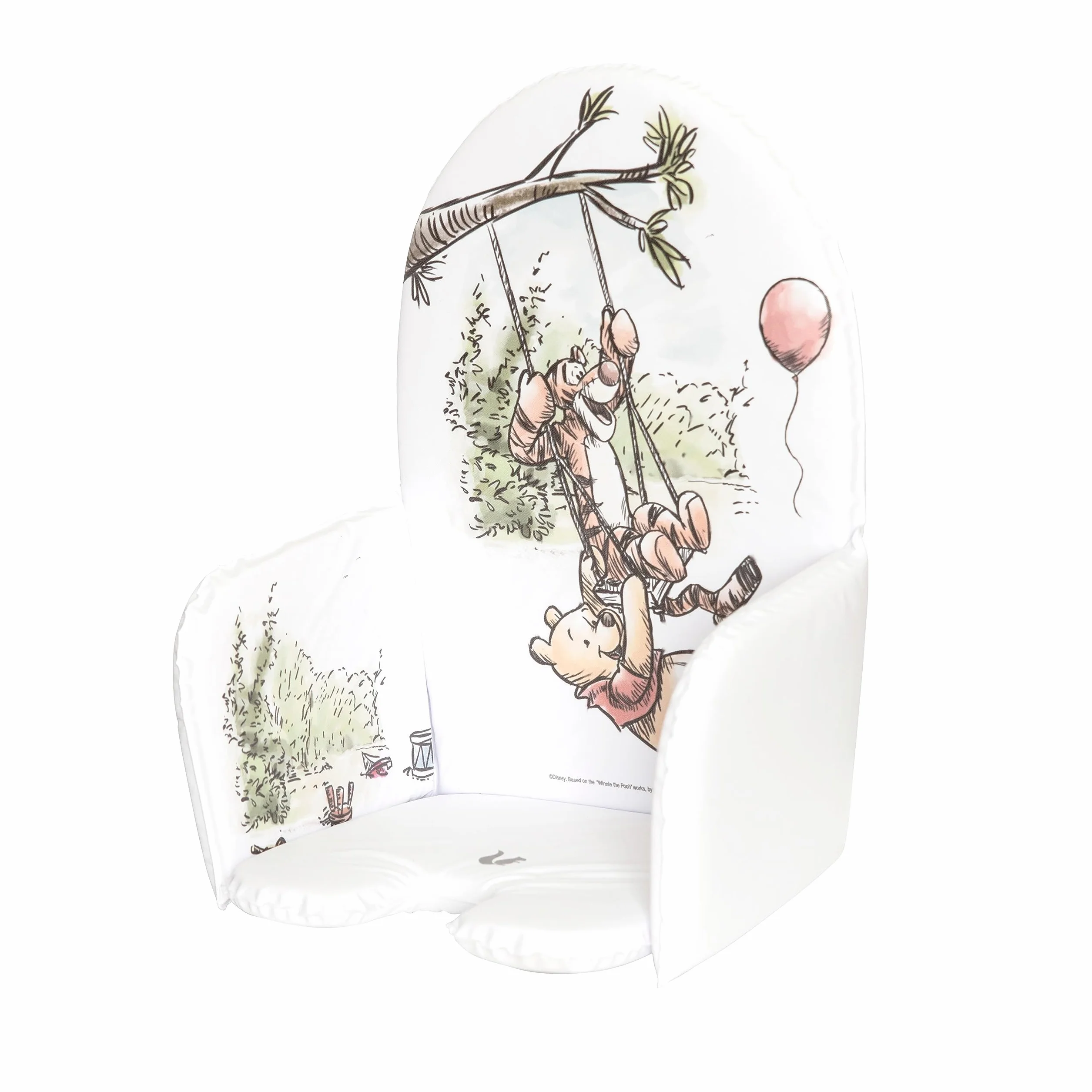 Keeeper Cuscino per Seggiolone Winnie the Pooh Bianco