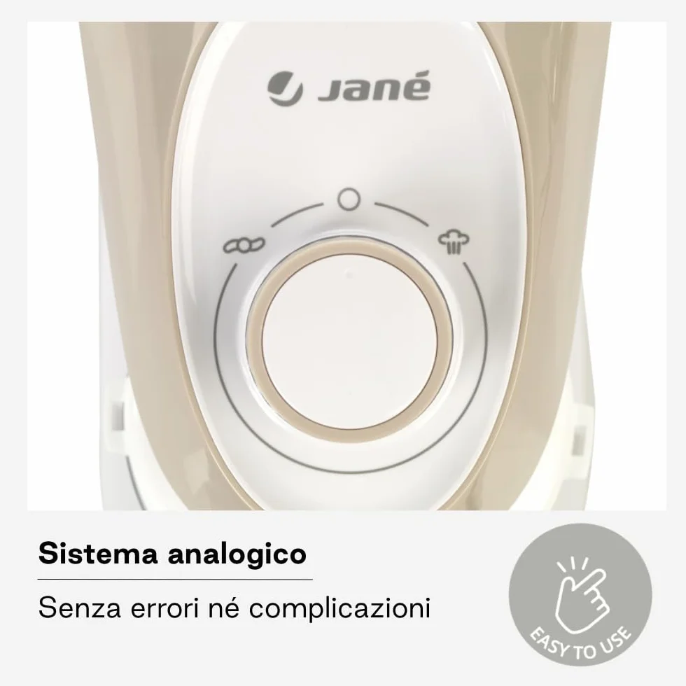Jané Chefkiss 7 in 1 Multifunzione Robot da Cucina per Bebè Vapore Scongela Riscalda Sterilizza Pulizia Automatica
