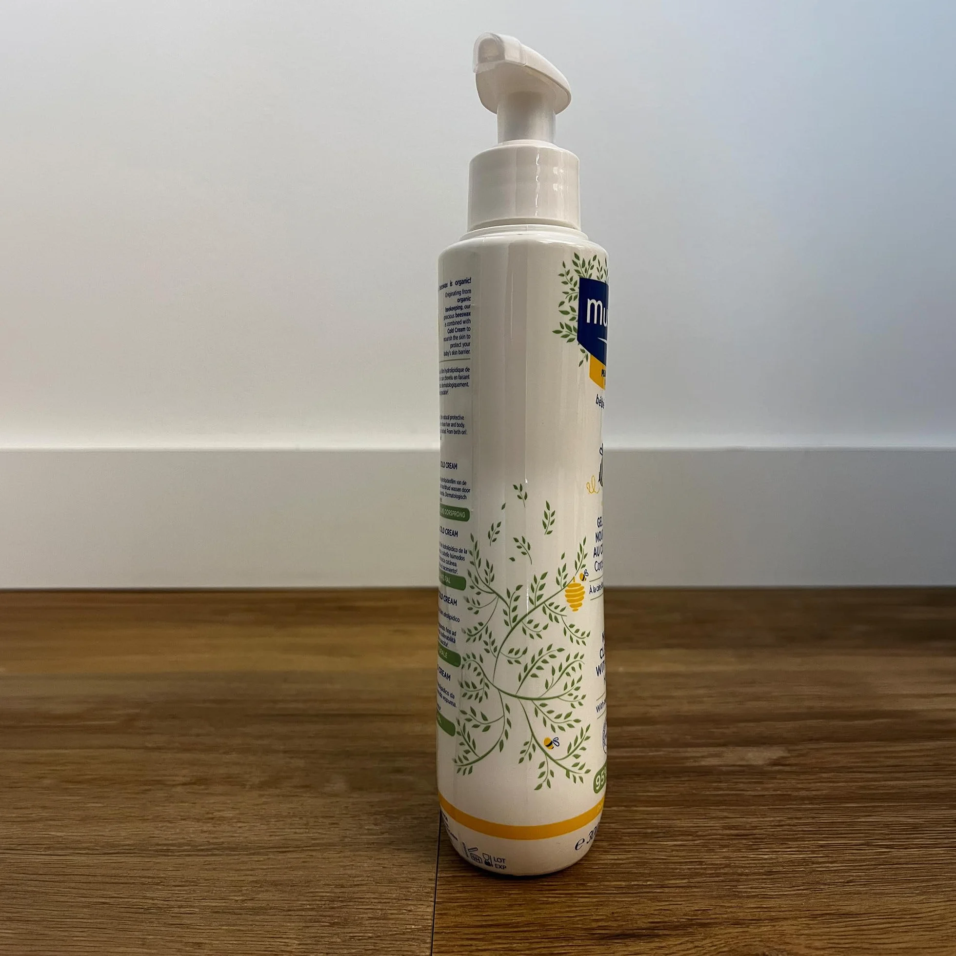 Mustela Gel Detergente Nutriente Cold Cream Naturale Corpo e Capelli 300ml per Pelle Secca
