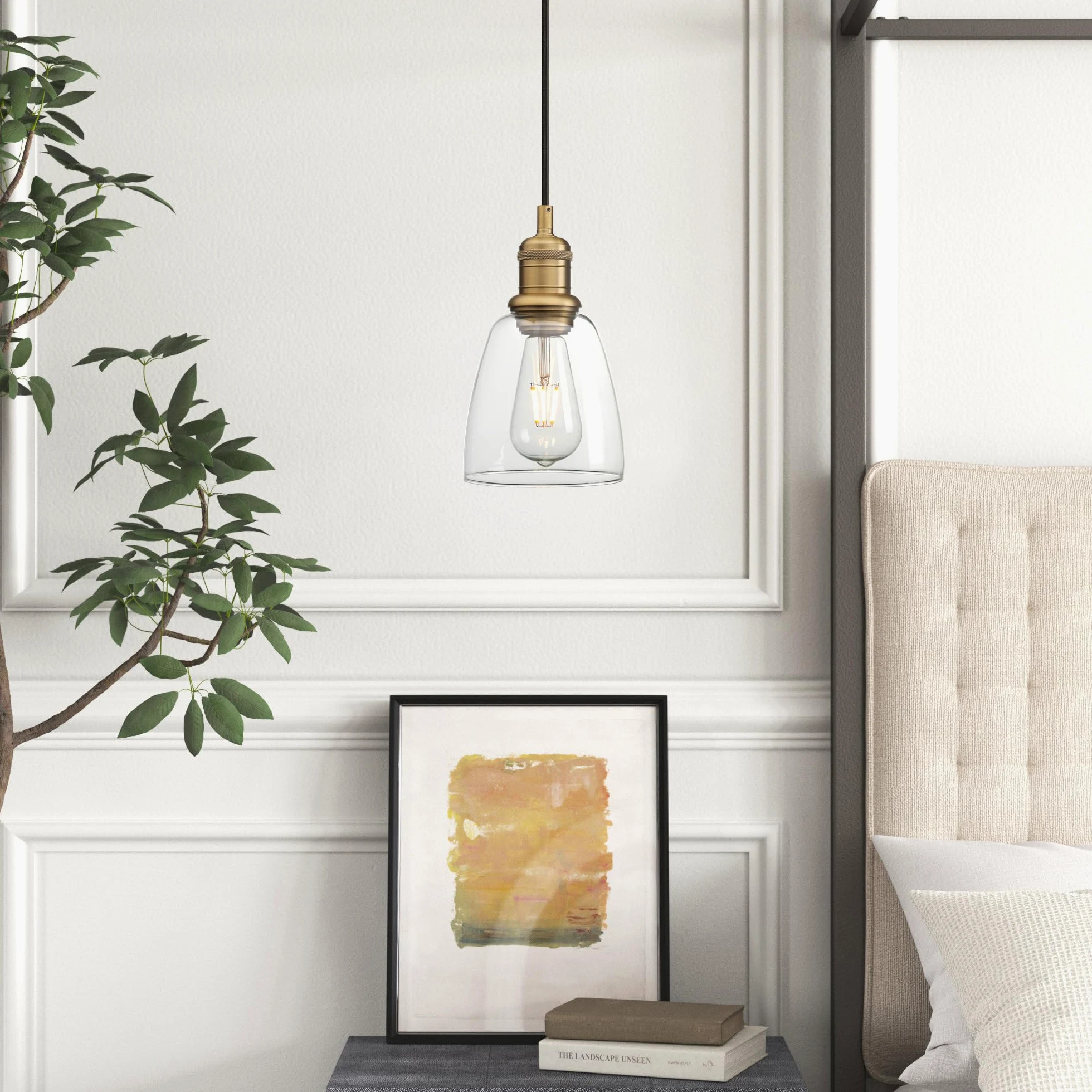Luce a sospensione da soffitto in vetro industriale, lampada a sospensione antico da bar per l'isola della cucina, la sala da pranzo, il soggiorno, il corridoio, l'ingresso