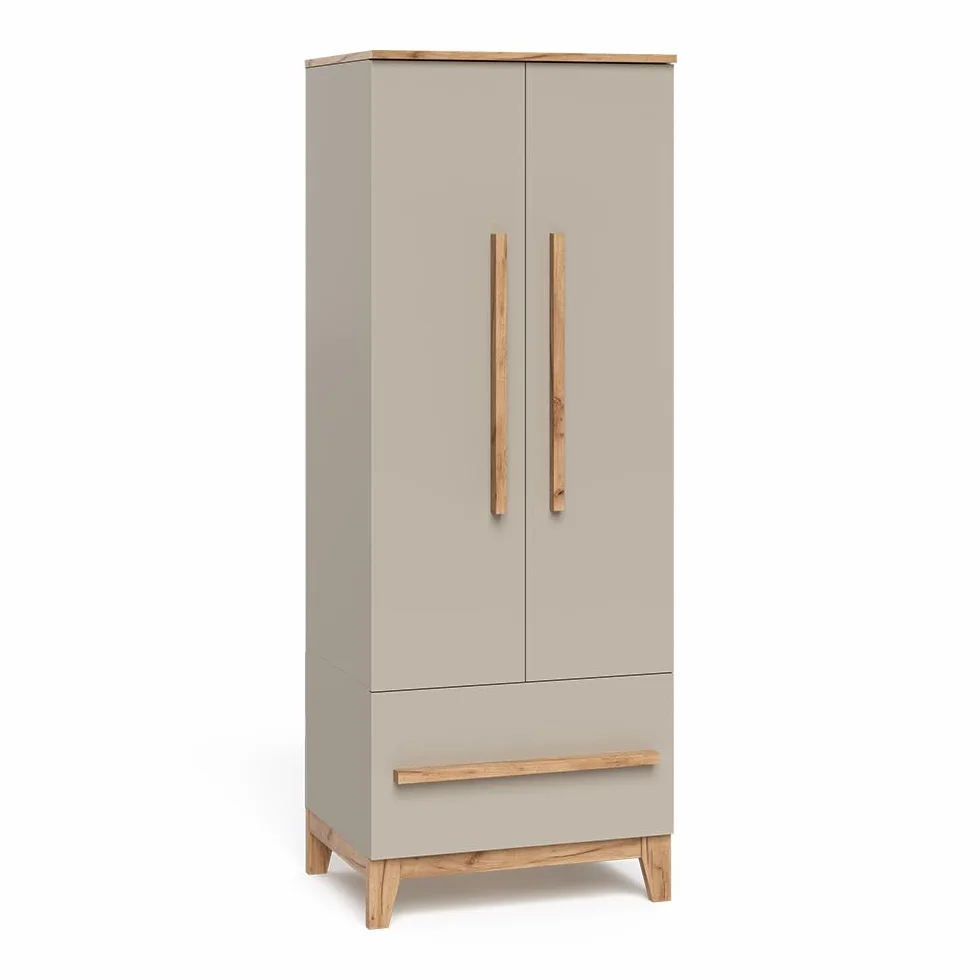 VitaliSpa Armadio per bambini Malia 70 x 186.8 cm Cashmere Artigianale