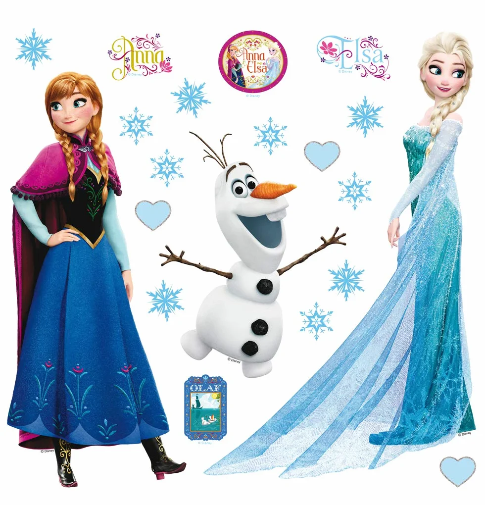 Disney Frozen Wall Sticker 30 x 30 cm 1 Parte