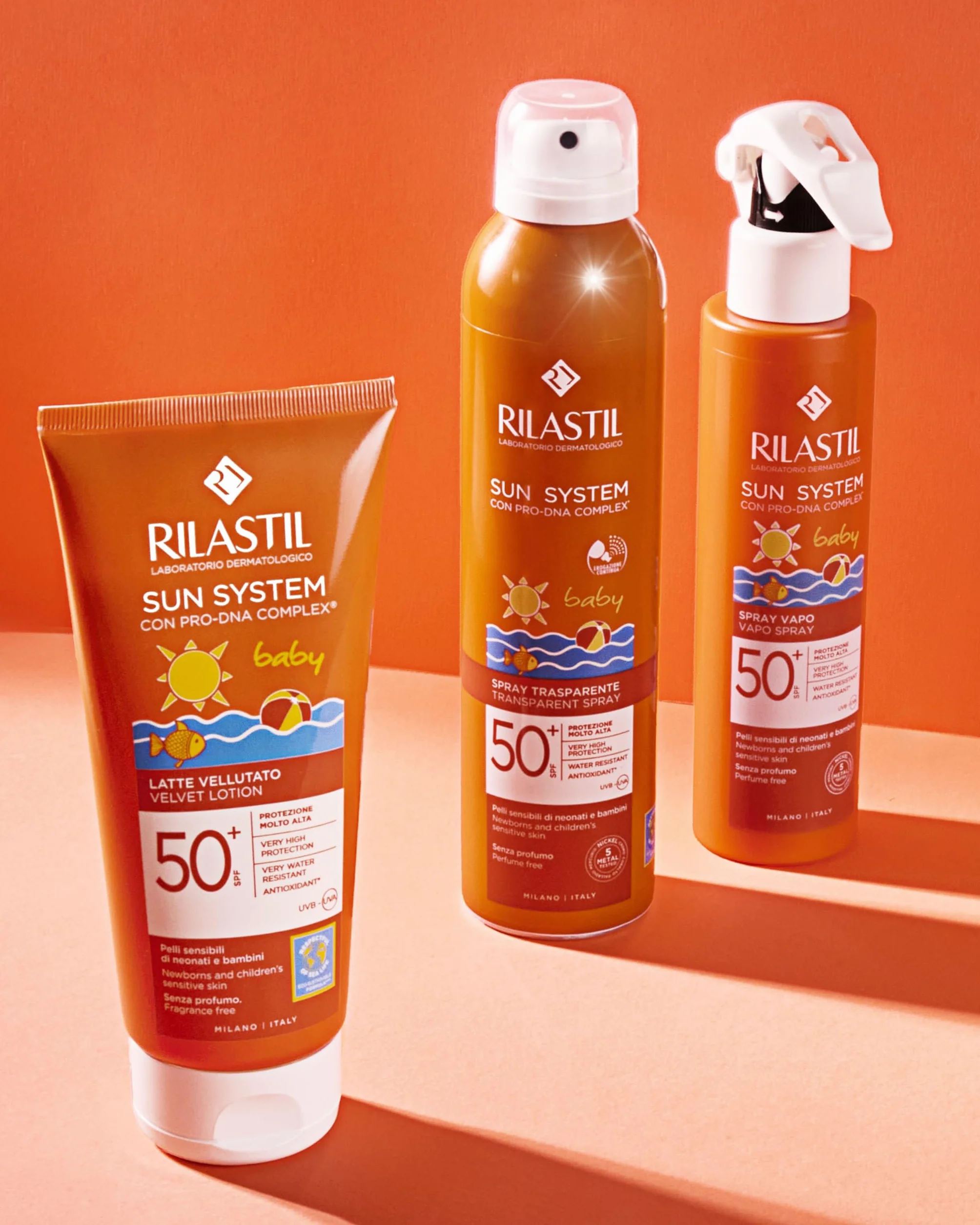 Rilastil Sun System Spray Baby SPF 50+ Protezione Molto Alta 200ml