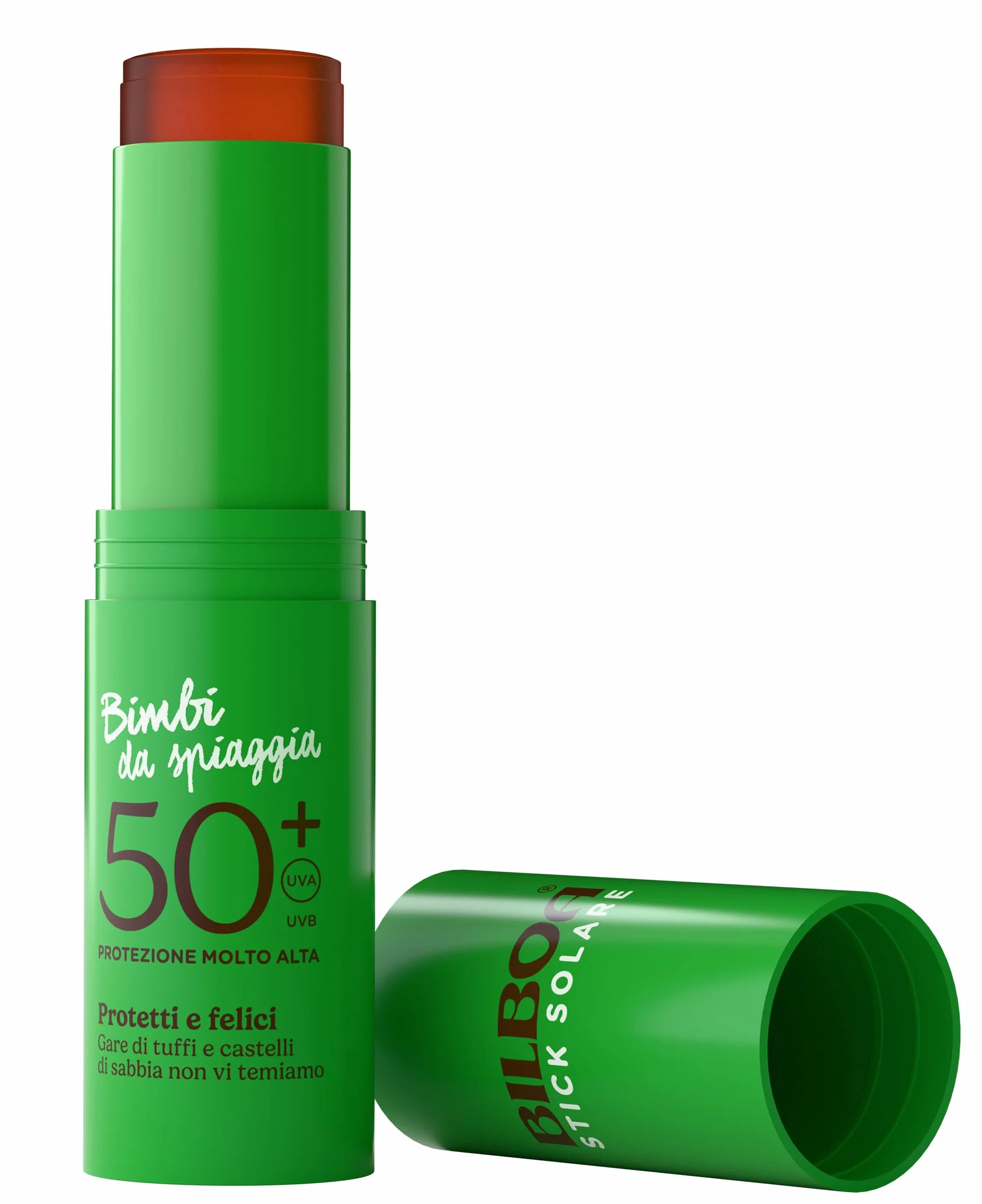 Bilboa Bimbi da Spiaggia Stick Solare SPF 50+ per Bambini Protezione Solare 10 ml