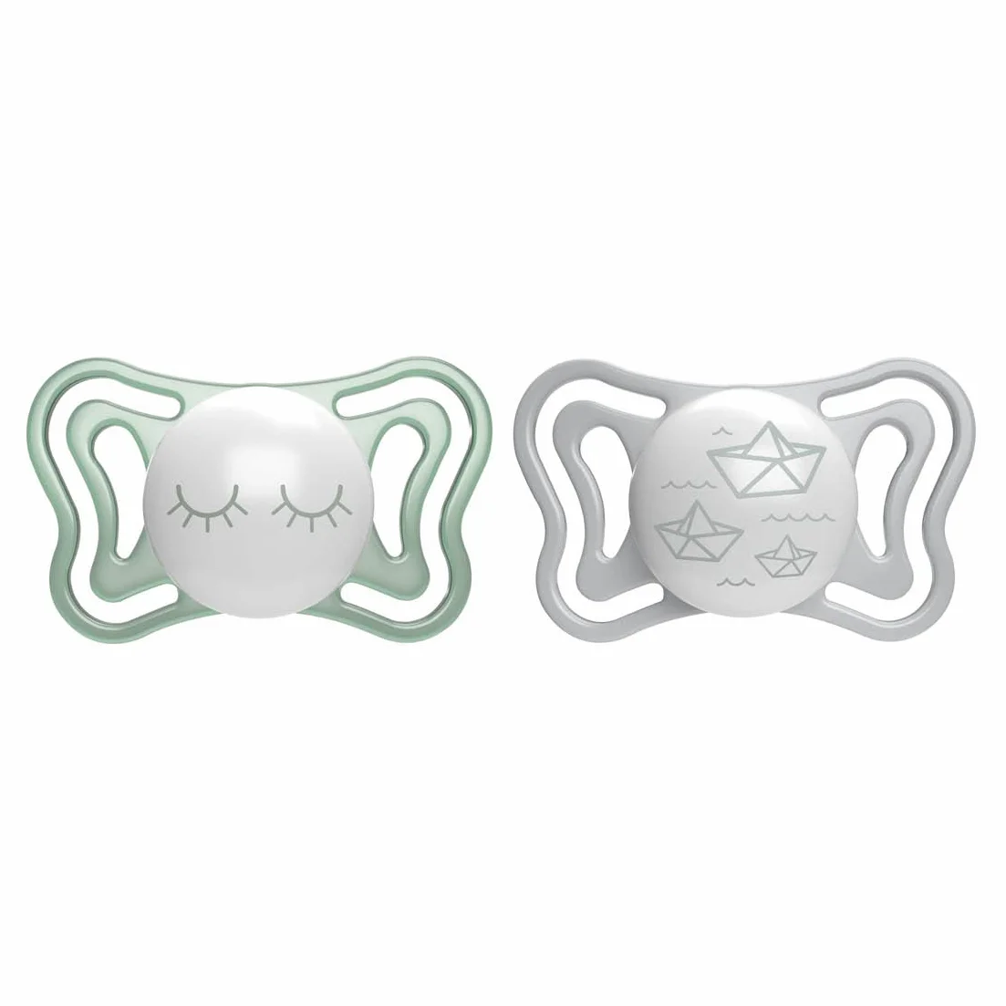 Chicco PhysioForma Light Lumi Succhietto Luminescente 16-36 Mesi Silicone 2 Pezzi