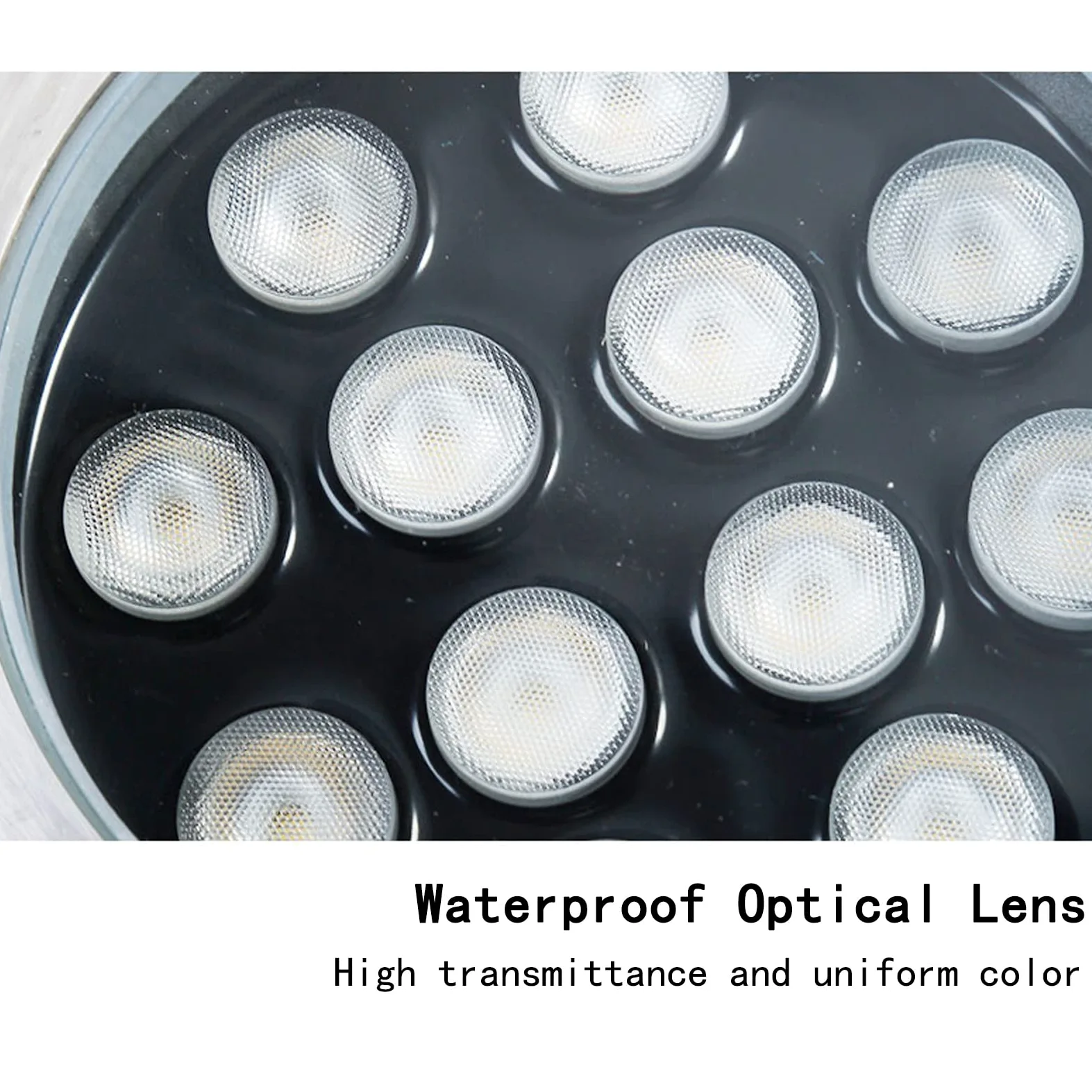 Esterno Faretti da Pavimento, IP65 Impermeabile Luci Terra Bassa Tensione AC24V Anti Ruggine Incasso Luce del Paesaggio per Sentieri Vialetto Illuminazione del Percorso