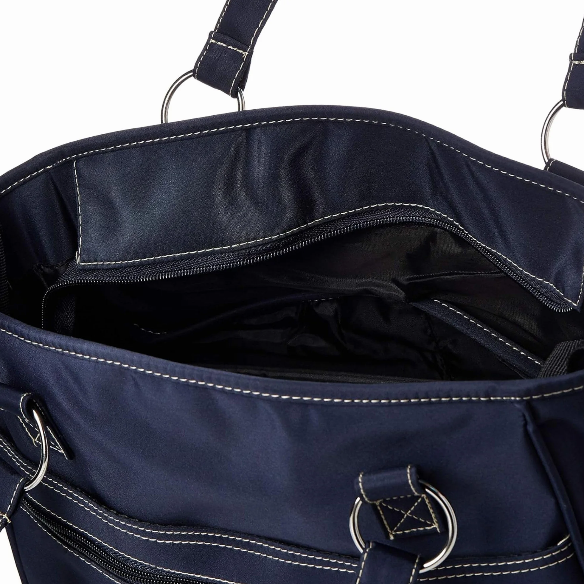 Hauck City Bag Blu Navy Borsa Fasciatoio Portatile con Materassino e Ganci Passeggino