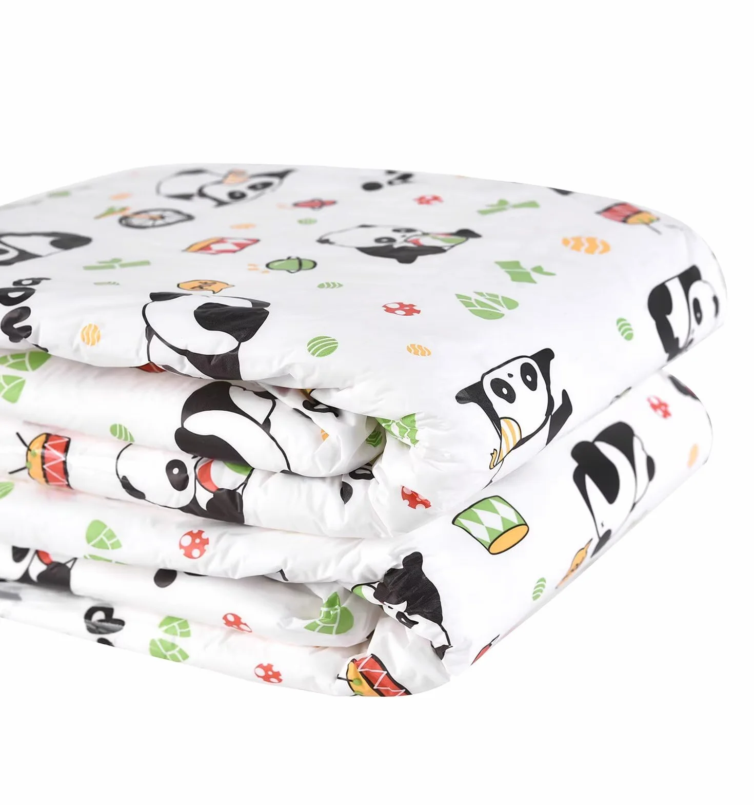 Pannolino Adulto Stampato Incontinenza Biancheria Intima Grandi Pannolini Da Notte Con Tabs 10 Pezzi Large 36"-46"