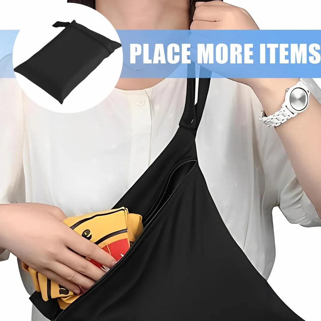 Modern Borsa Impermeabile 2 Pack Wet Bag Waterproof Travel Towel Bag 11x15 Inch Black