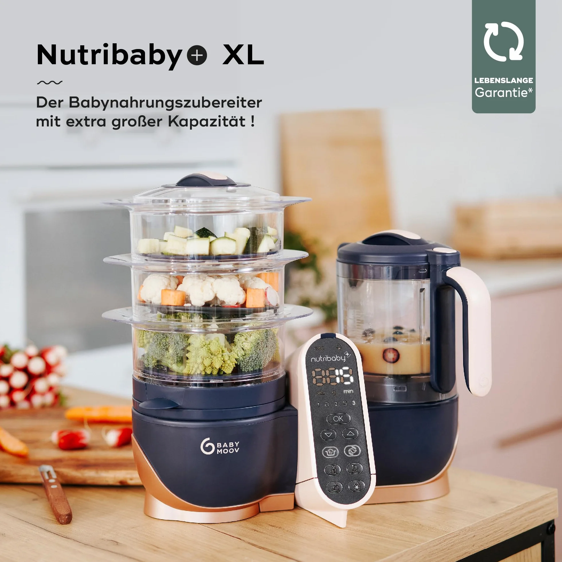 Robot da cucina Babymoov Nutribaby + XL
