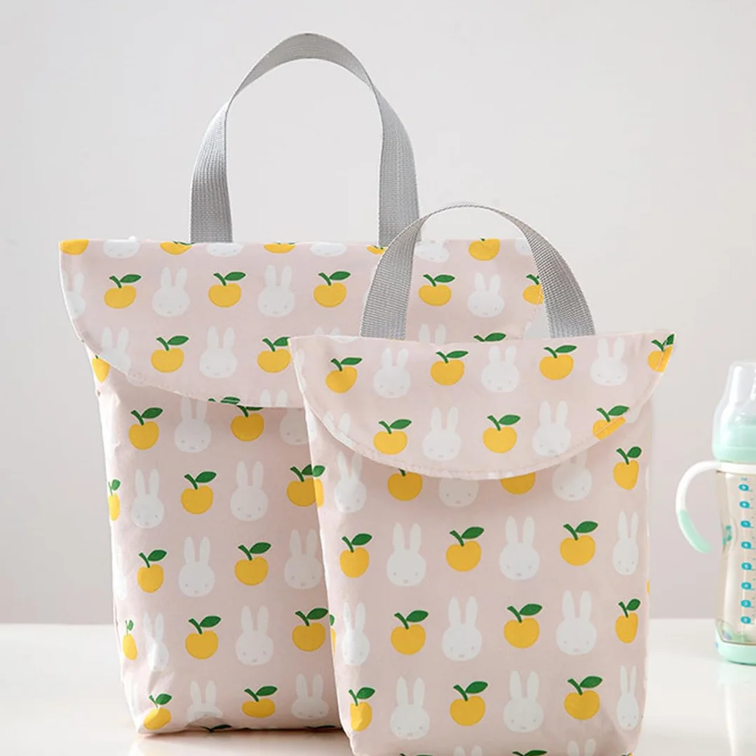 BCZR Sacchetti Pannolini 2 Pezzi Wetbag Porta Pannolini Borsa per Pannolini Portatile con Maniglia Riutilizzabile
