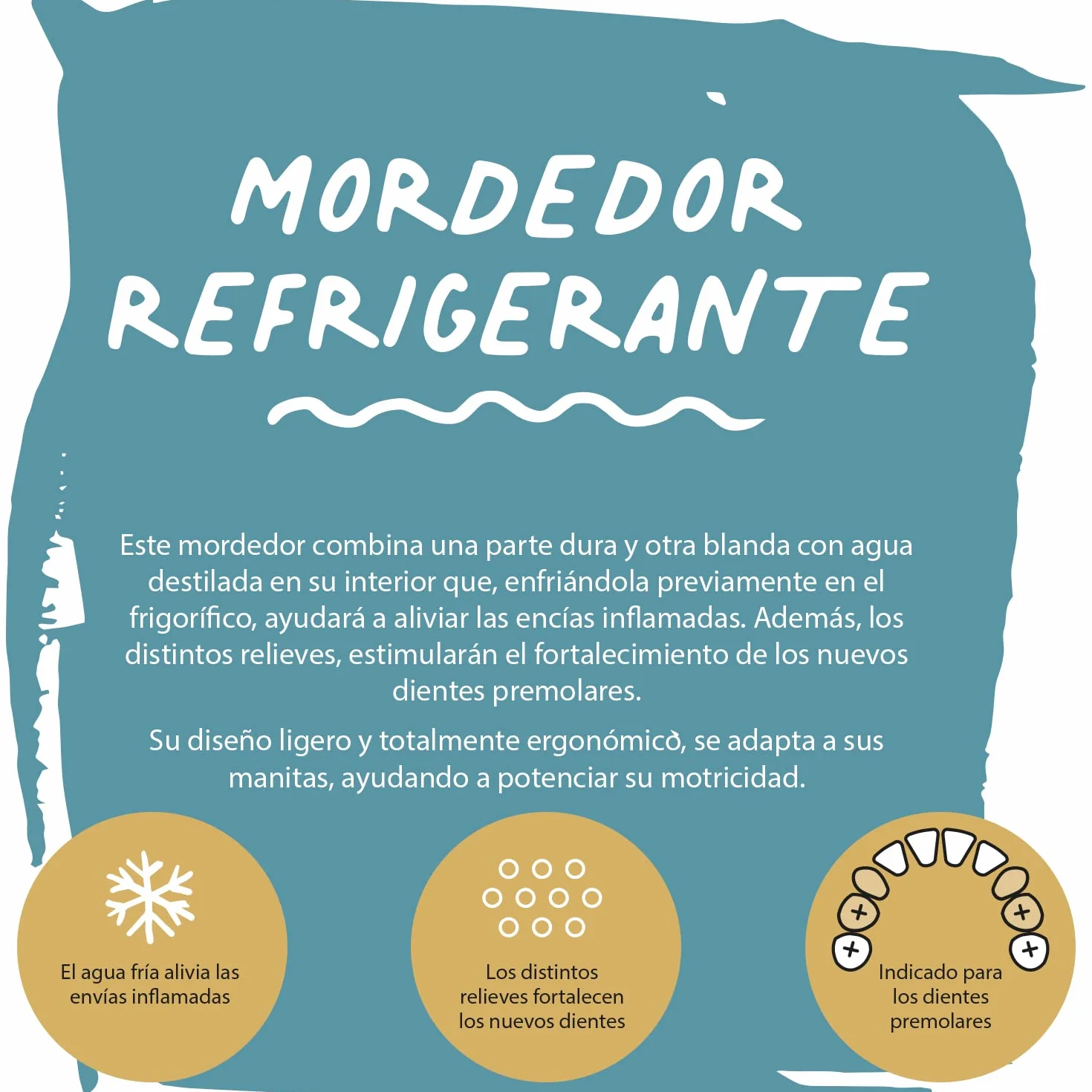 Suavinex Massaggiagengive Refrigerante Anello Dentizione Rinfrescante Rilievi Rosa 4 mesi