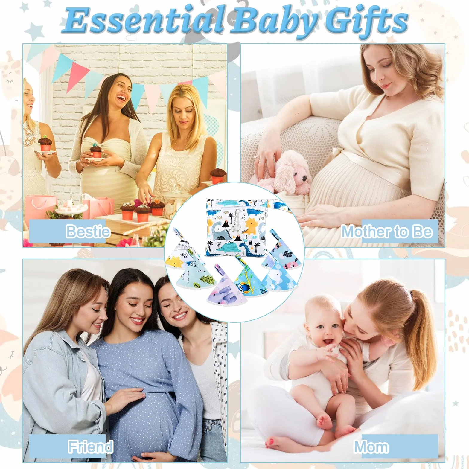 Pipi Tipi Pannolini per bambini 12 pezzi con borsa forte assorbimento