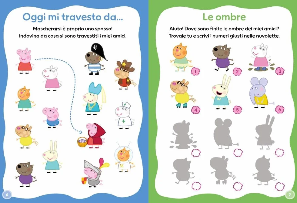 Peppa Pig Attacca-Stacca Con Adesivi Ediz. a Colori