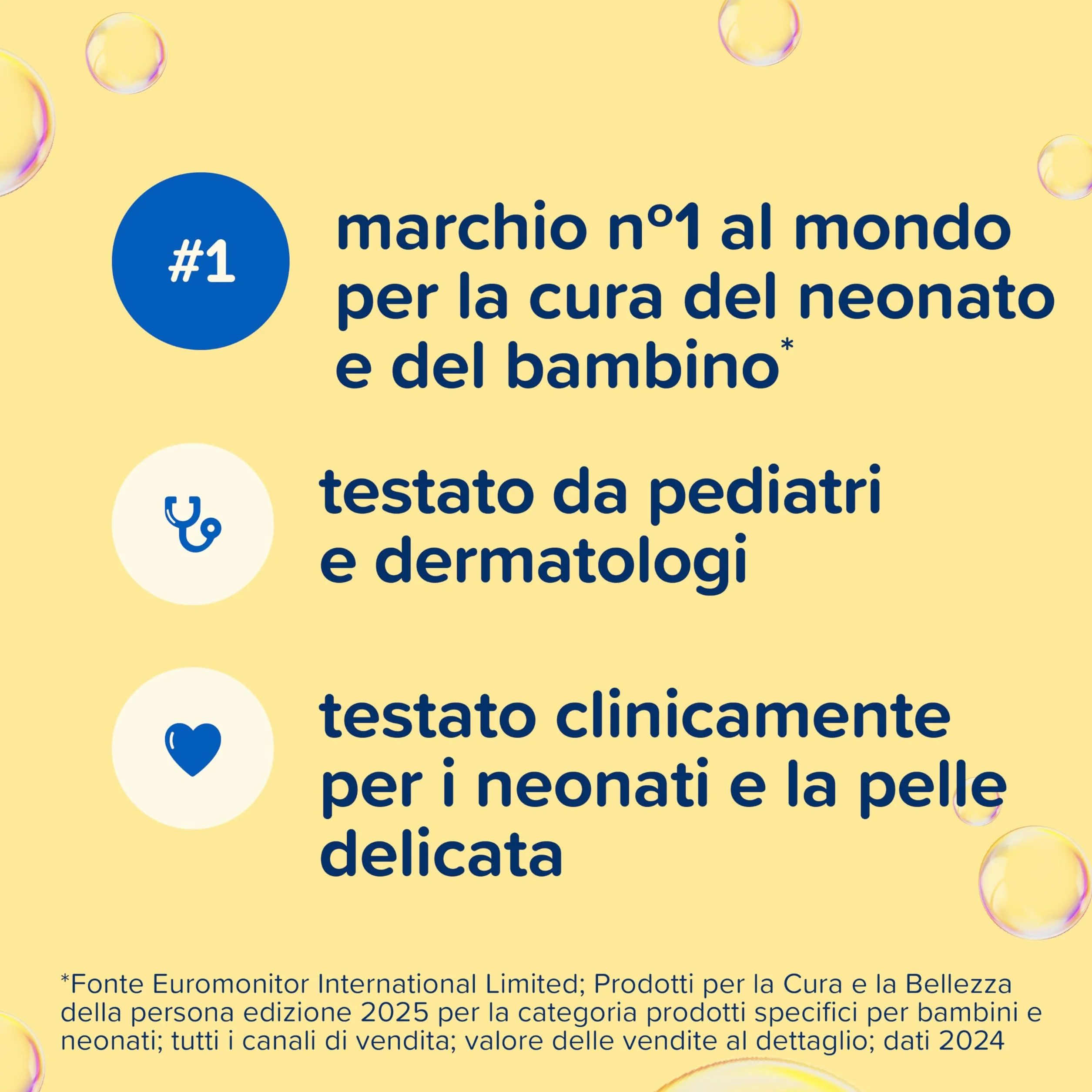 Johnson's Baby Top-to-Toe 3 in 1 Bagno dalla Testa ai Piedi 500 ml Bagnoschiuma e shampoo bambini per viso corpo e capelli