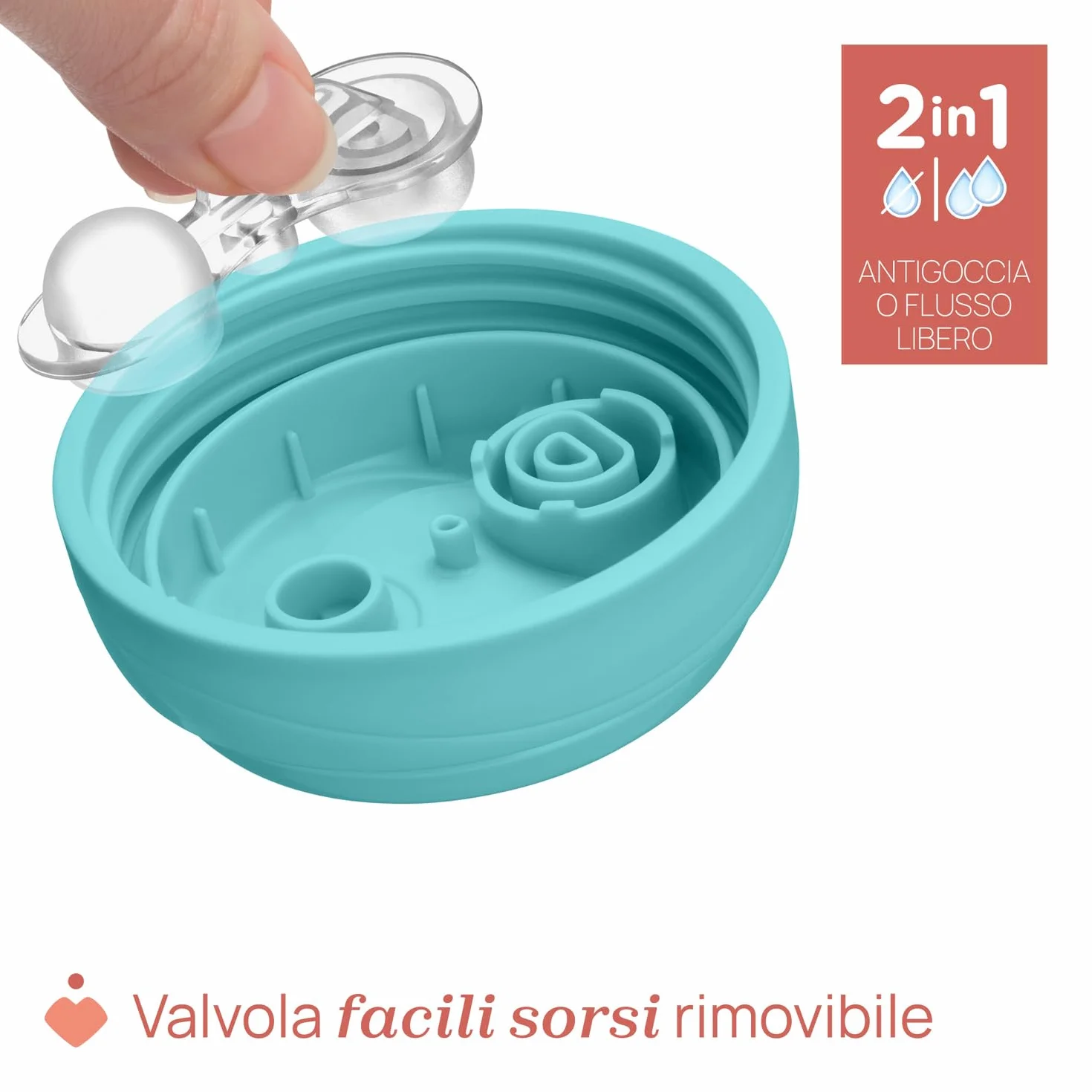 Chicco Training Cup Antigoccia per Bambini 6 Mesi+ Senza BPA Azzurro