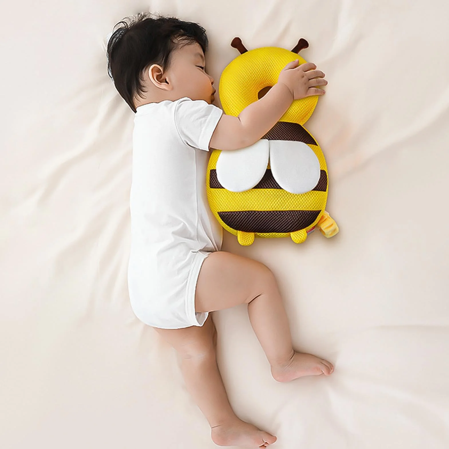 Cuscino Protezione Testa Bambino Neonato Regolabile Sicurezza Gattonare Camminare