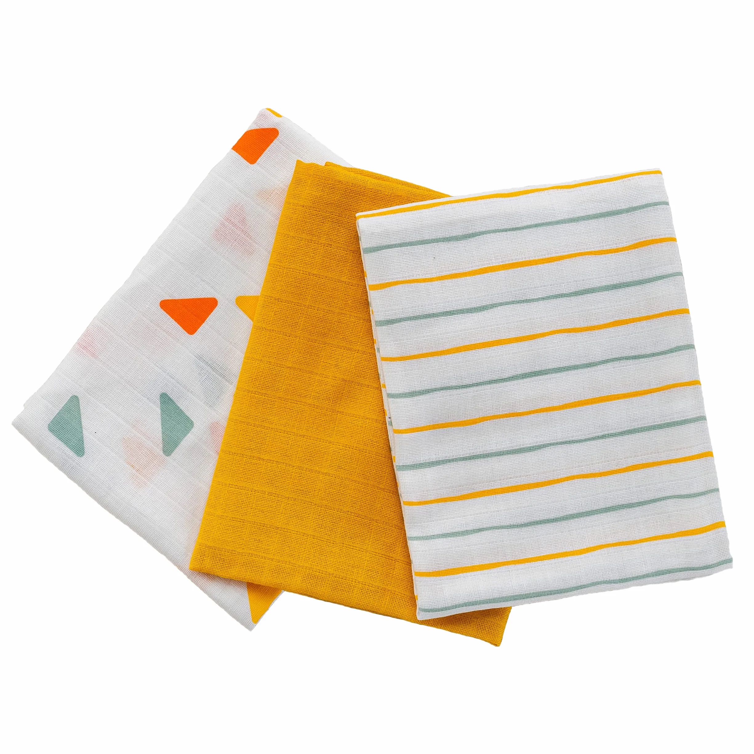 LaLoona pannolini di garza 70x70 cm 100% cotone Oeko-TEX 100 confezione 3 pezzi