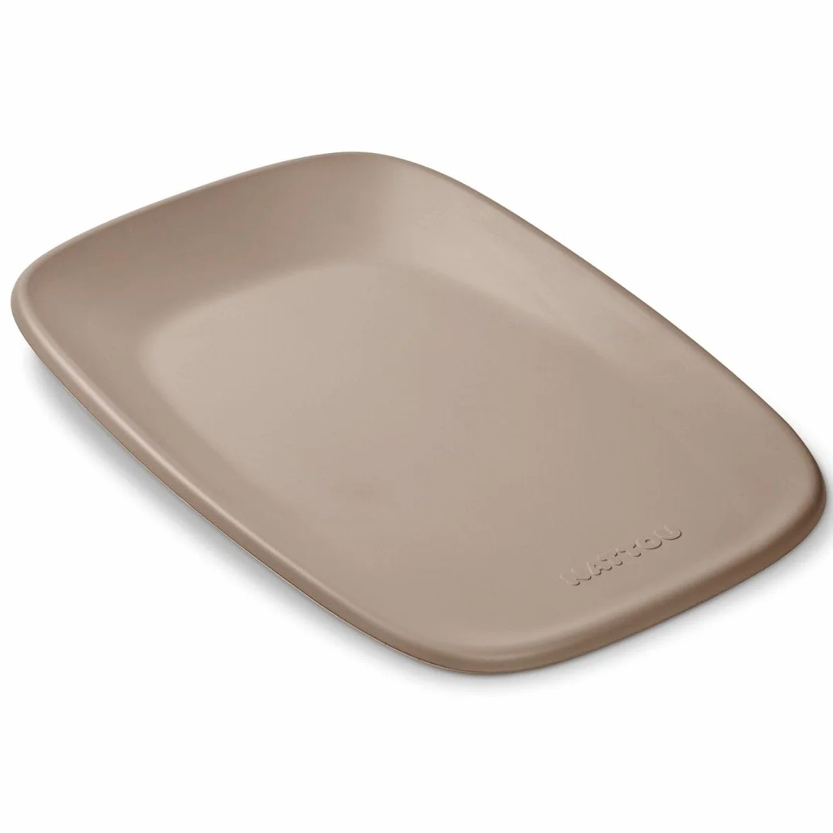 Nattou Cambiador de suave espuma de PU, lavable, 50 x 70 cm, Softy, Taupe